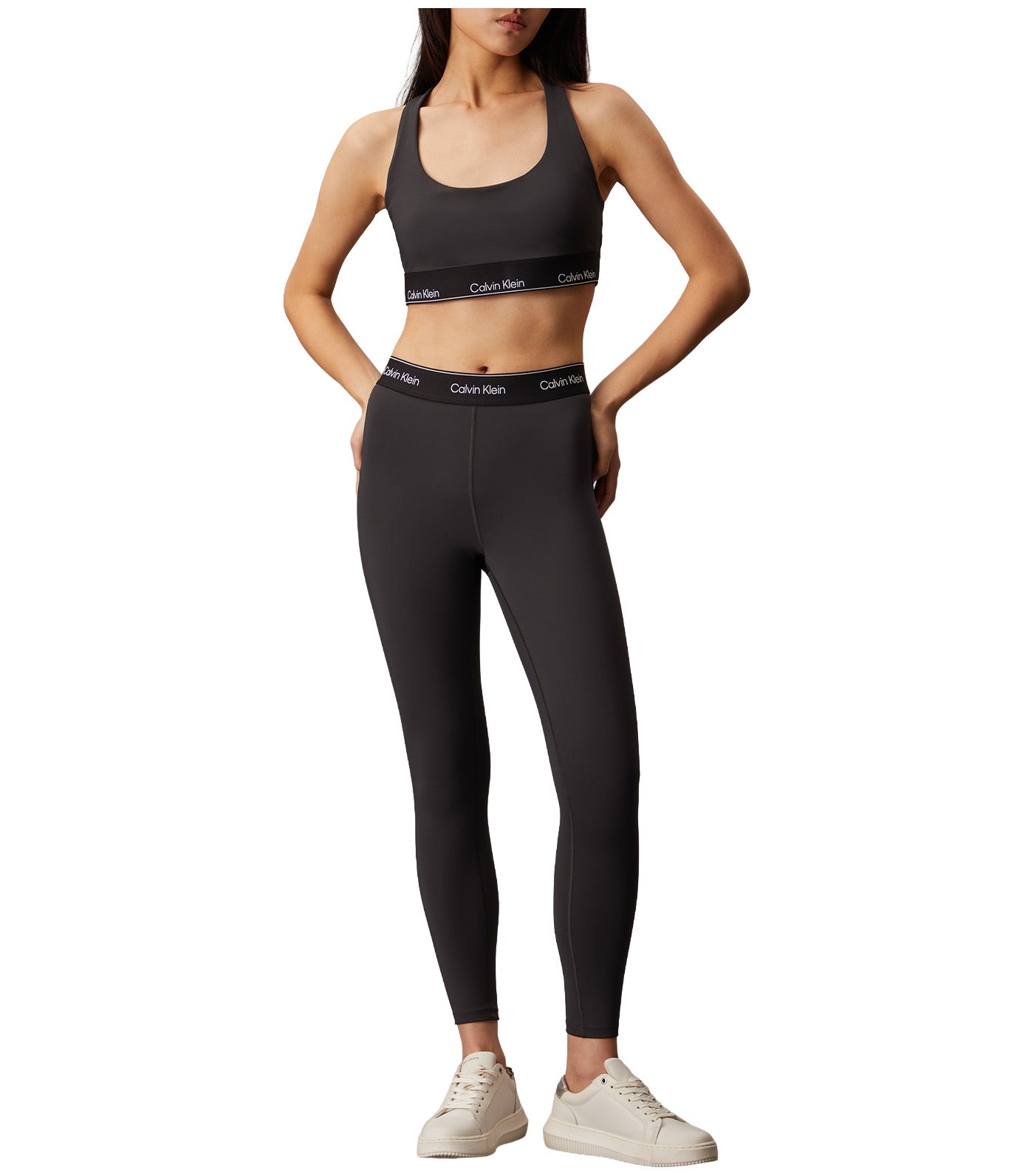 Modern Sport High Rise Logo Waistband 7/8 Leggings
