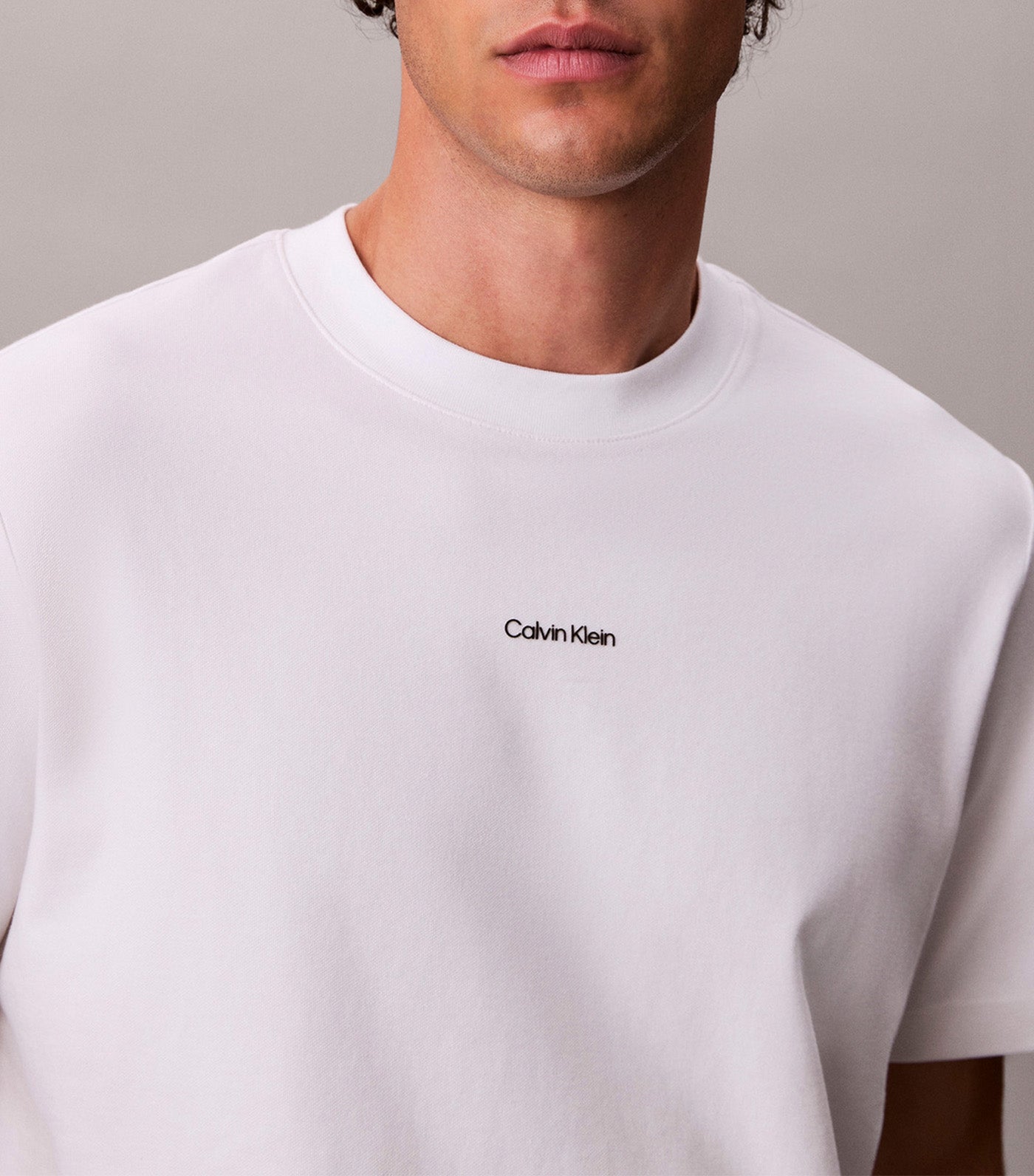 Relaxed Cotton Piqué T-Shirt