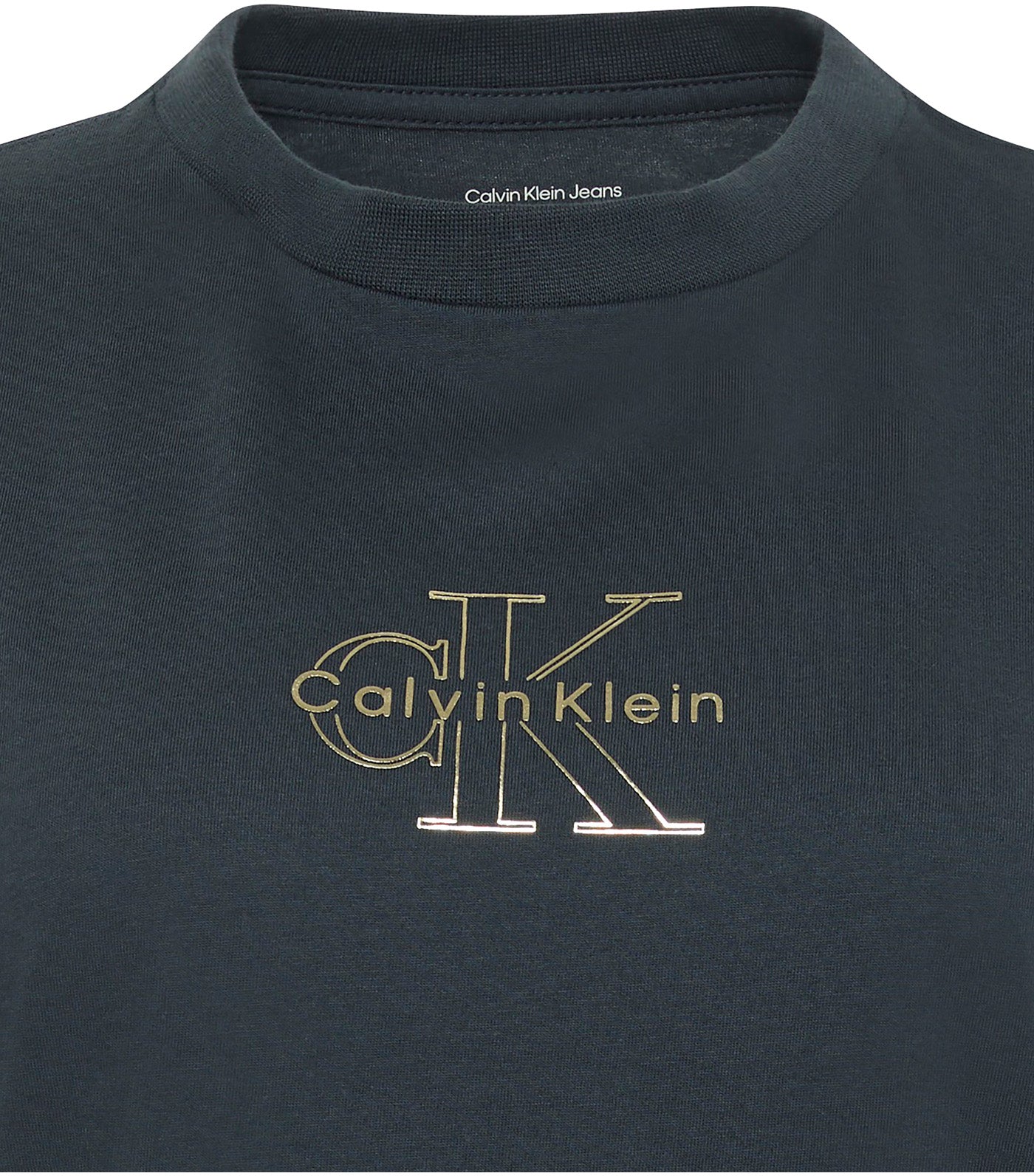 Short Sleeve Classic Fit Monogram Logo T-Shirt Inkwell