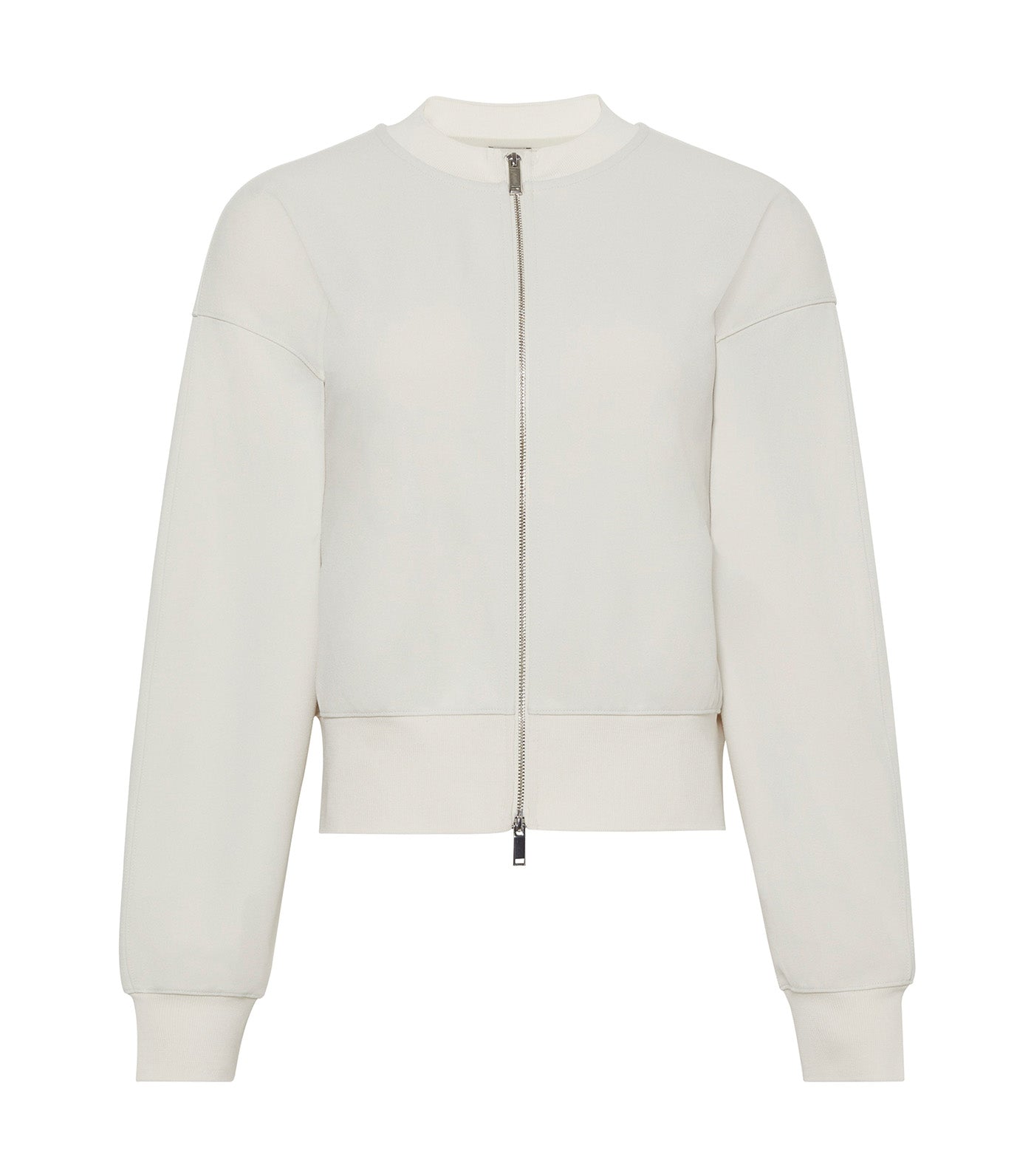 Stretch Crepe Cardigan