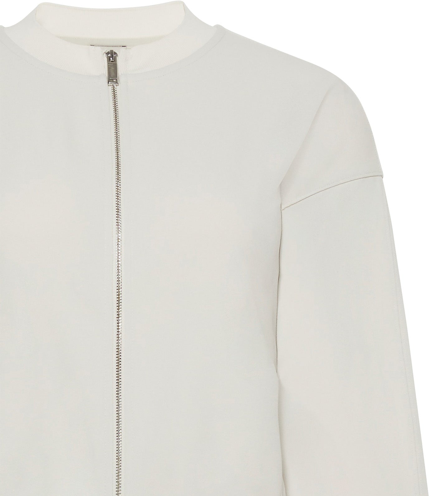 Stretch Crepe Cardigan