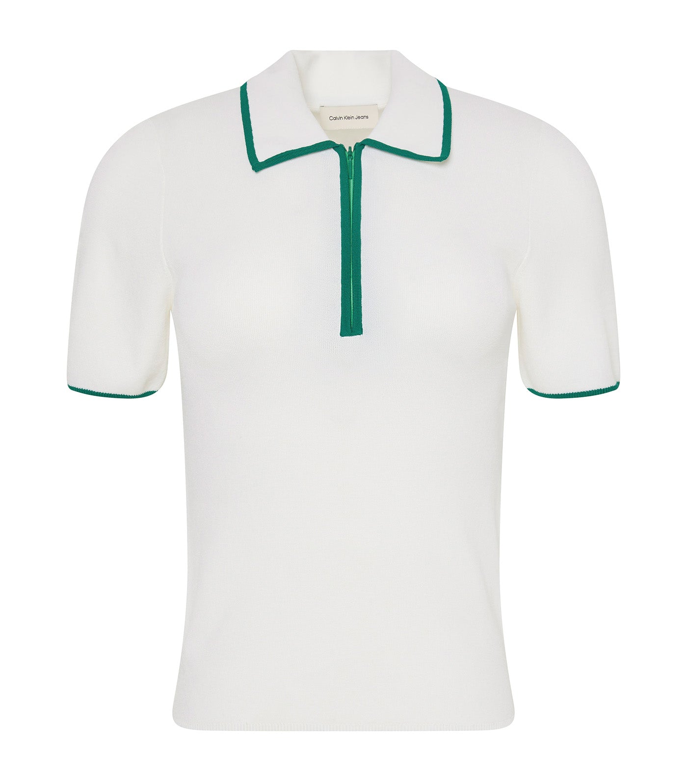Quarter Zip Classic Polo Shirt