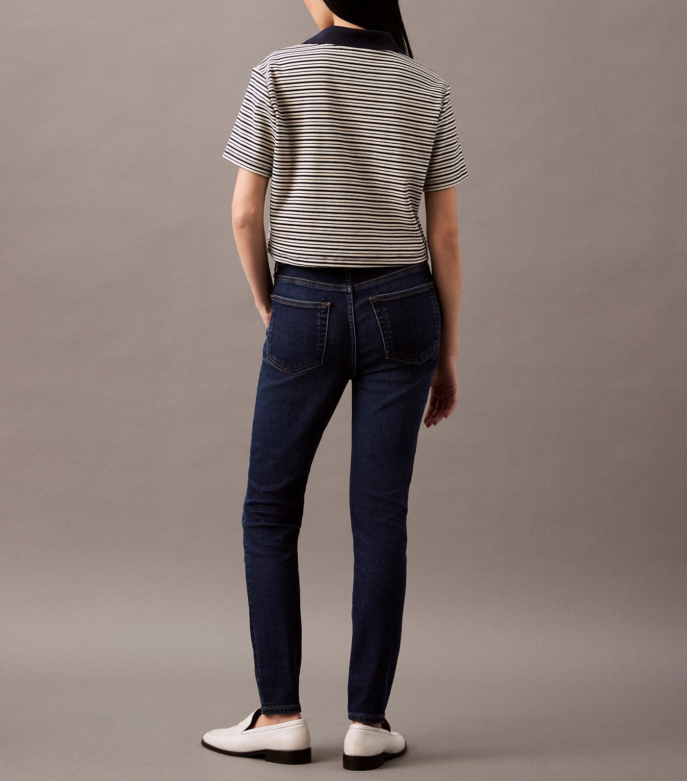 Mid Rise Skinny Jeans Blue Orbit