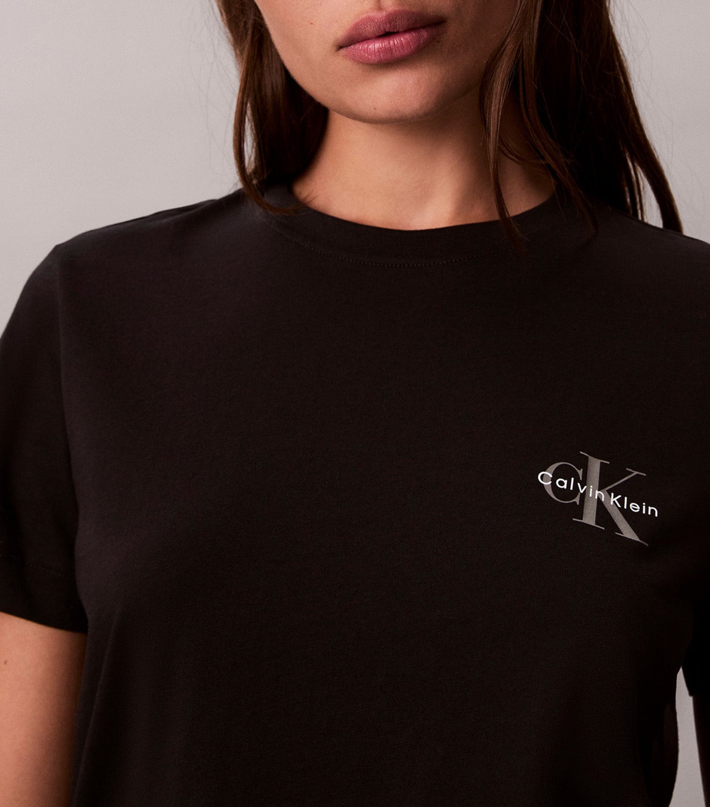Monologo Crewneck 2 Pack Tee Black/Brilliant White