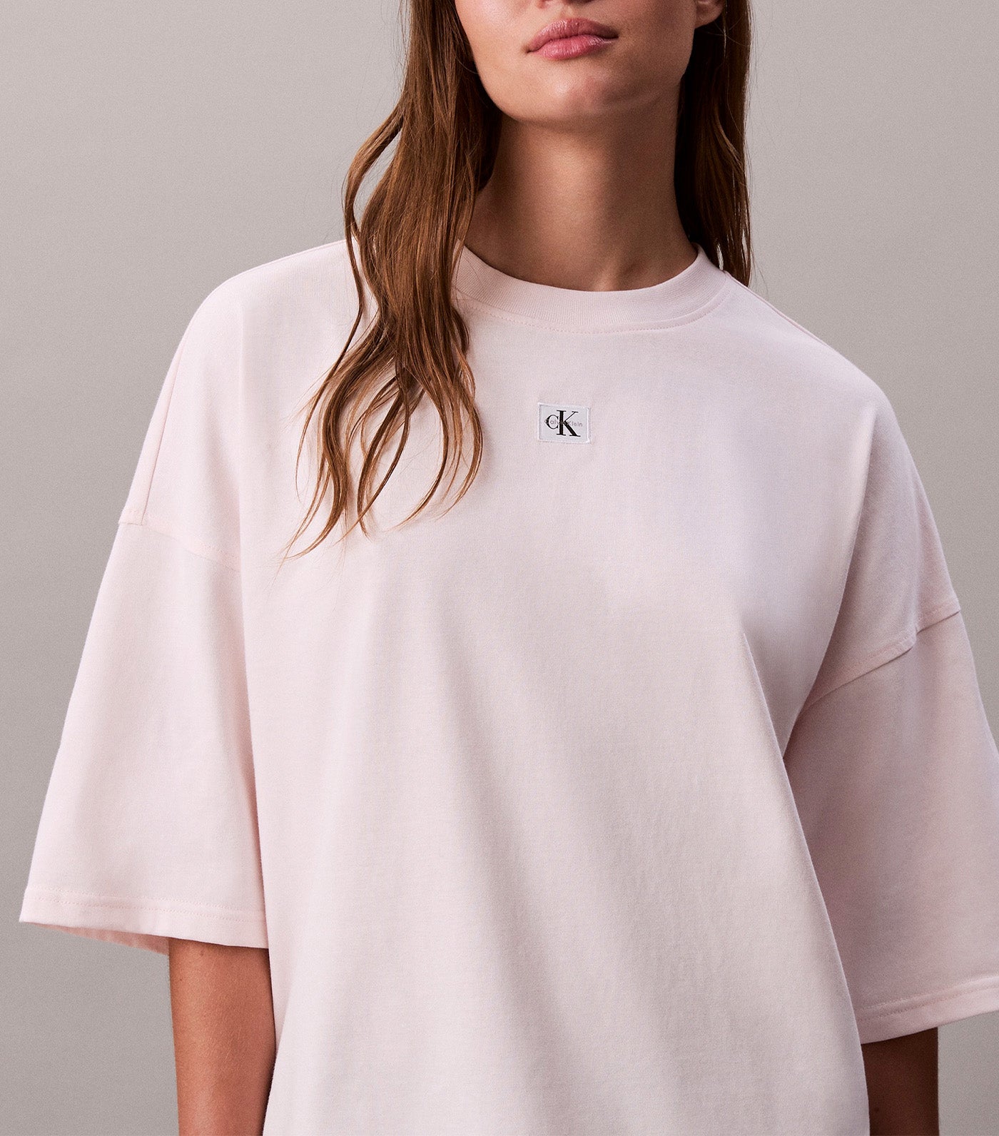 Woven's Label Oversized Tee