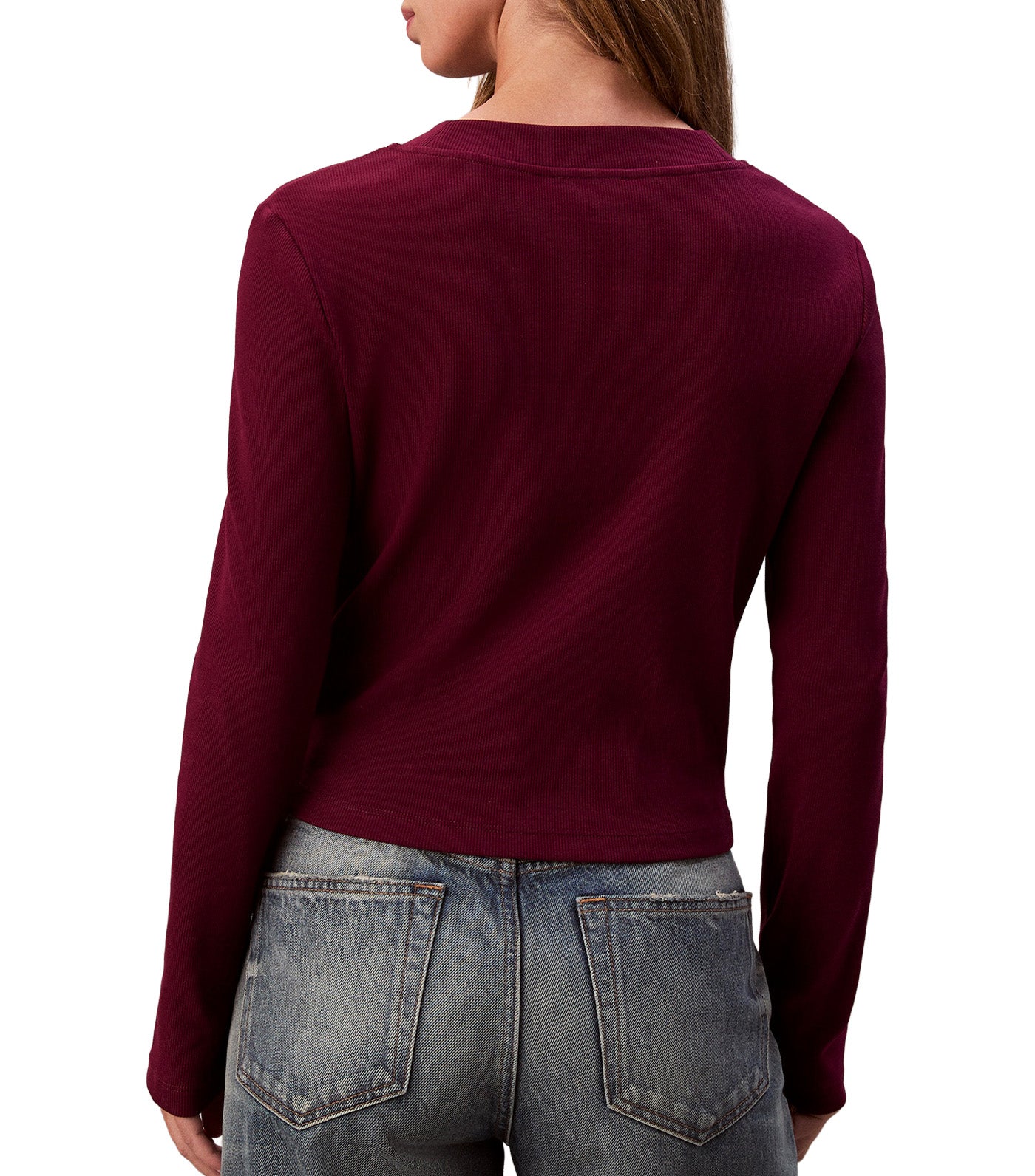 Long Sleeve Monologo Baby Tee