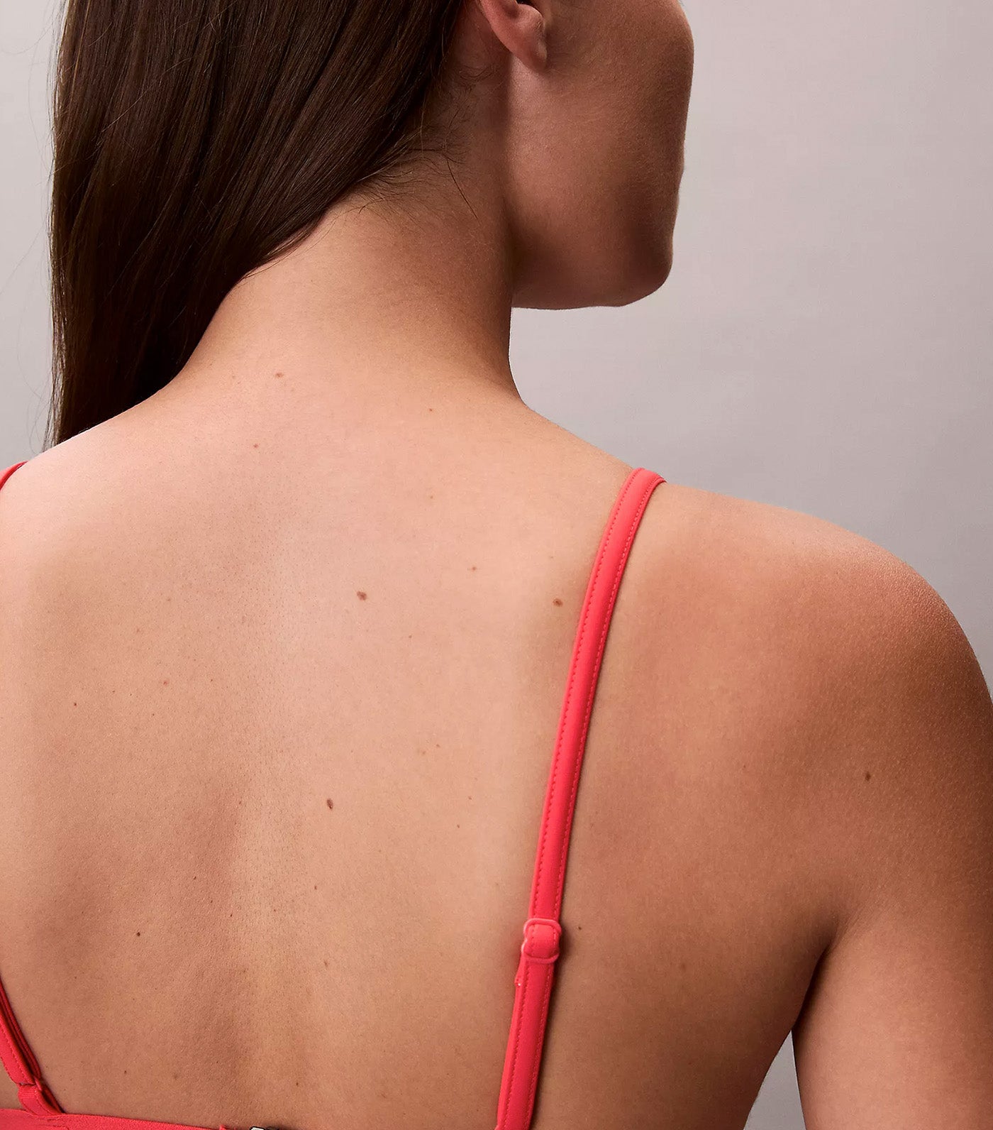 CK Icon Triangle Bikini Top