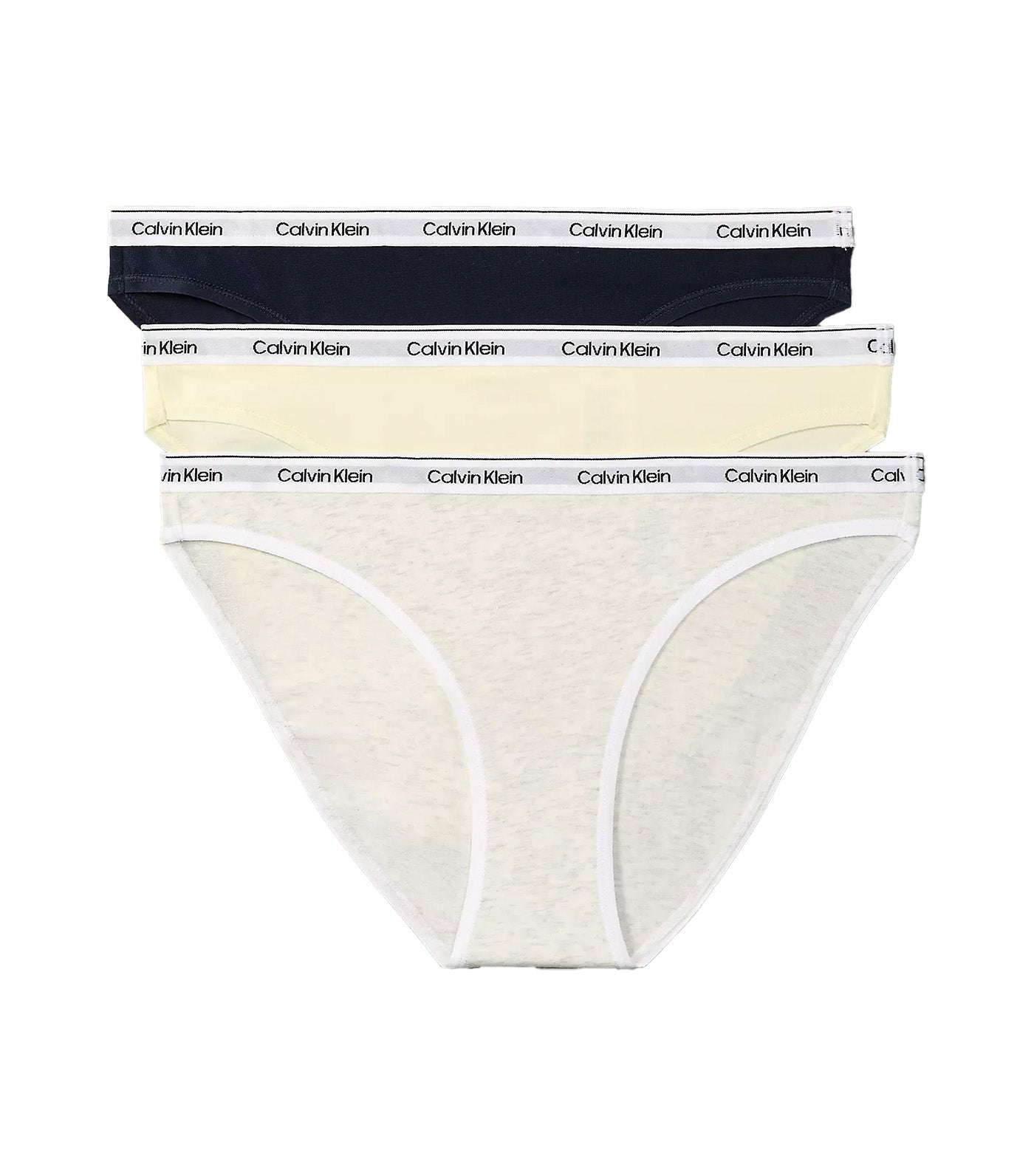 Icon Logo 3-Pack Bikini Shoreline/Snow Heather/Pear Sorbet