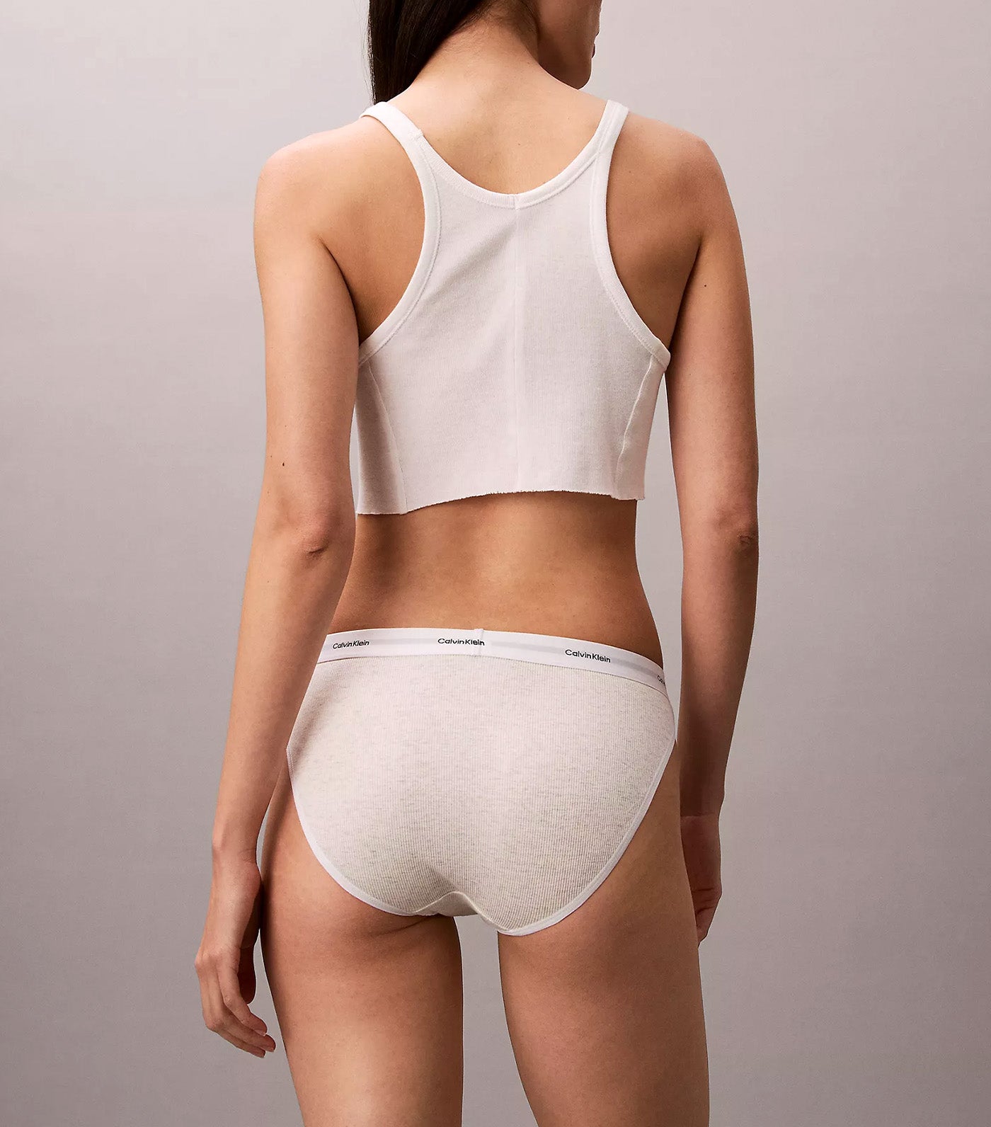 Cotton Stretch Rib Bikini Briefs