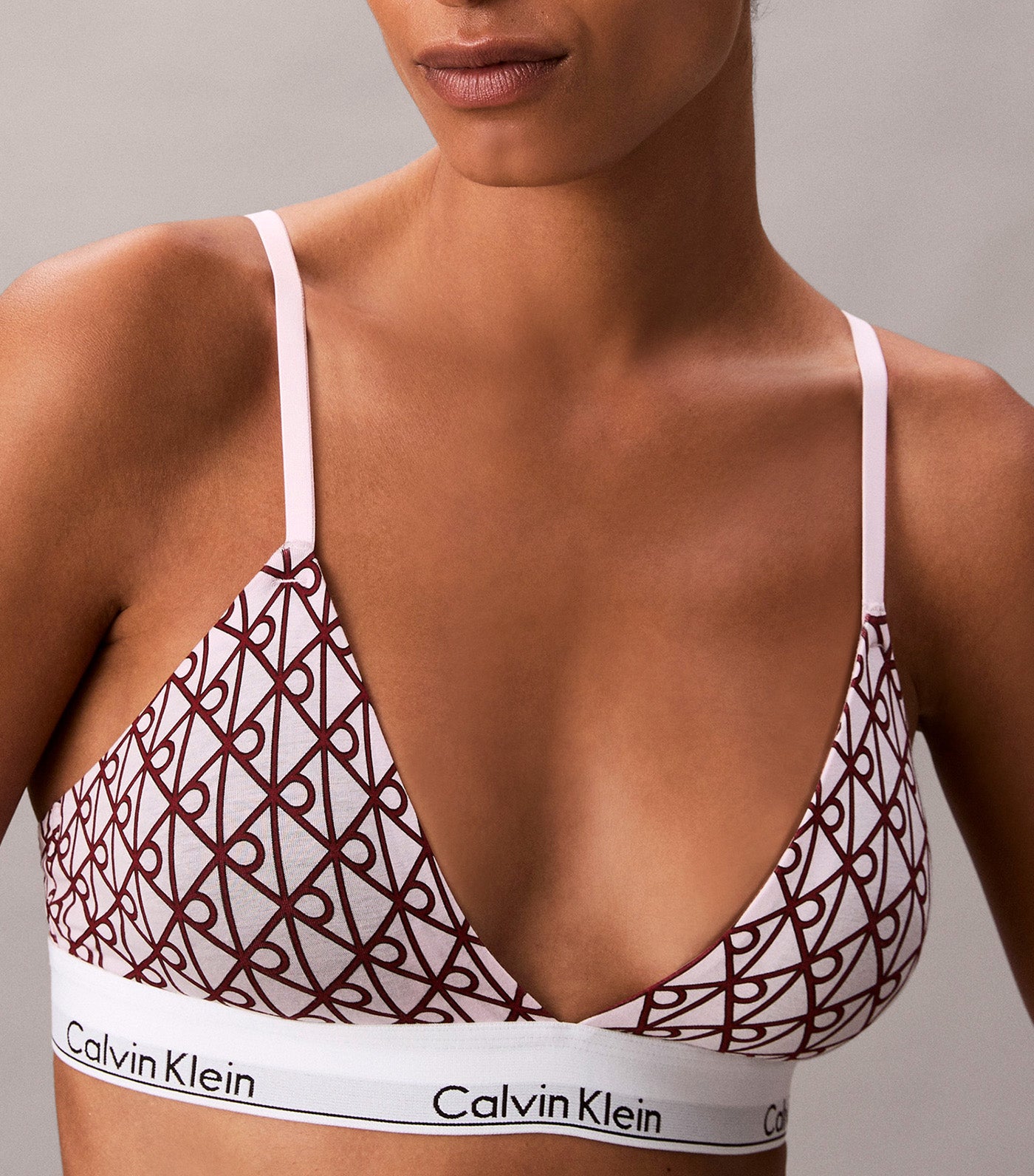Icon Cotton Modal Lightly Lined Triangle Bralette