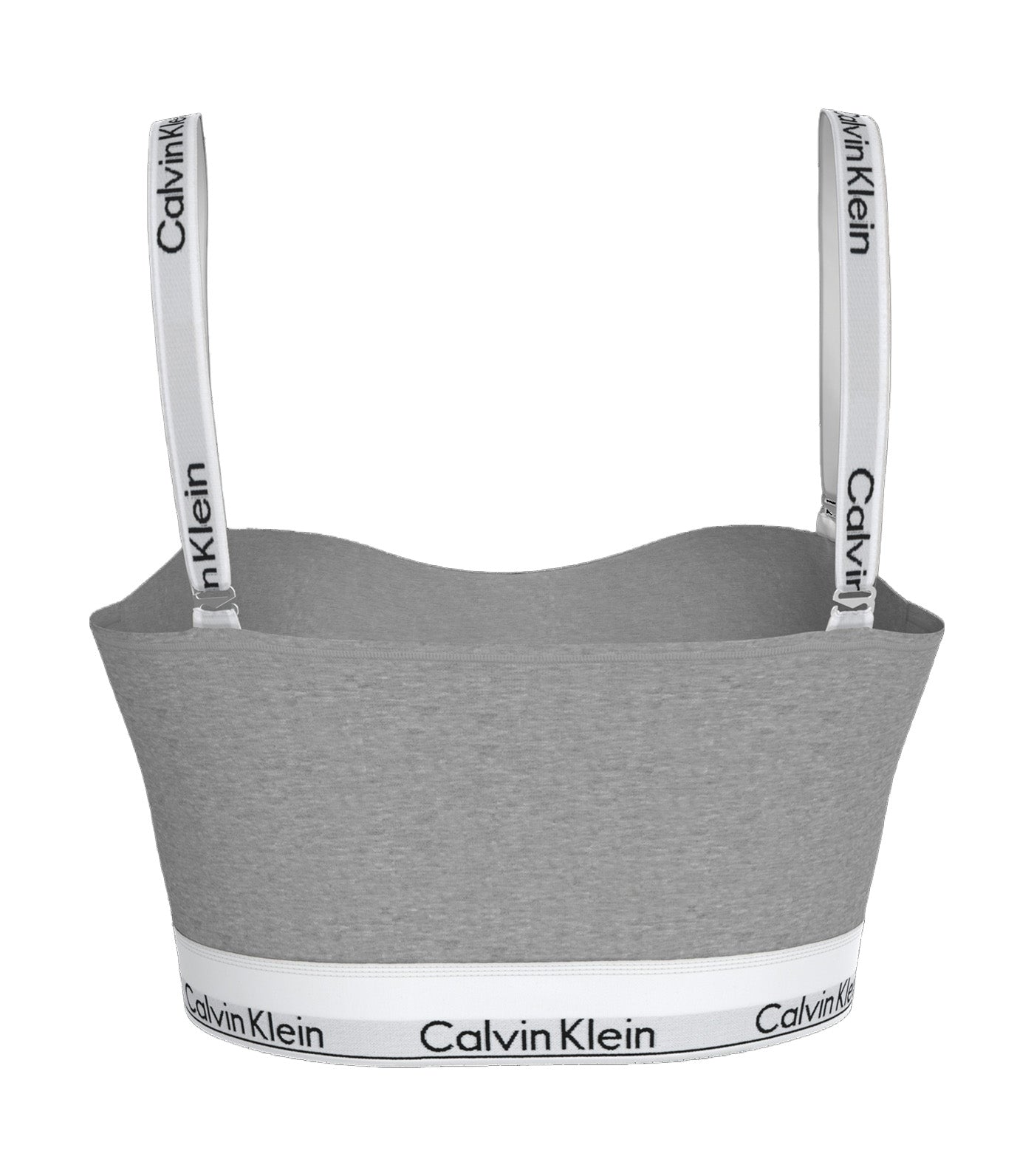Women's Lightly Lined Bralette Gray Heather
