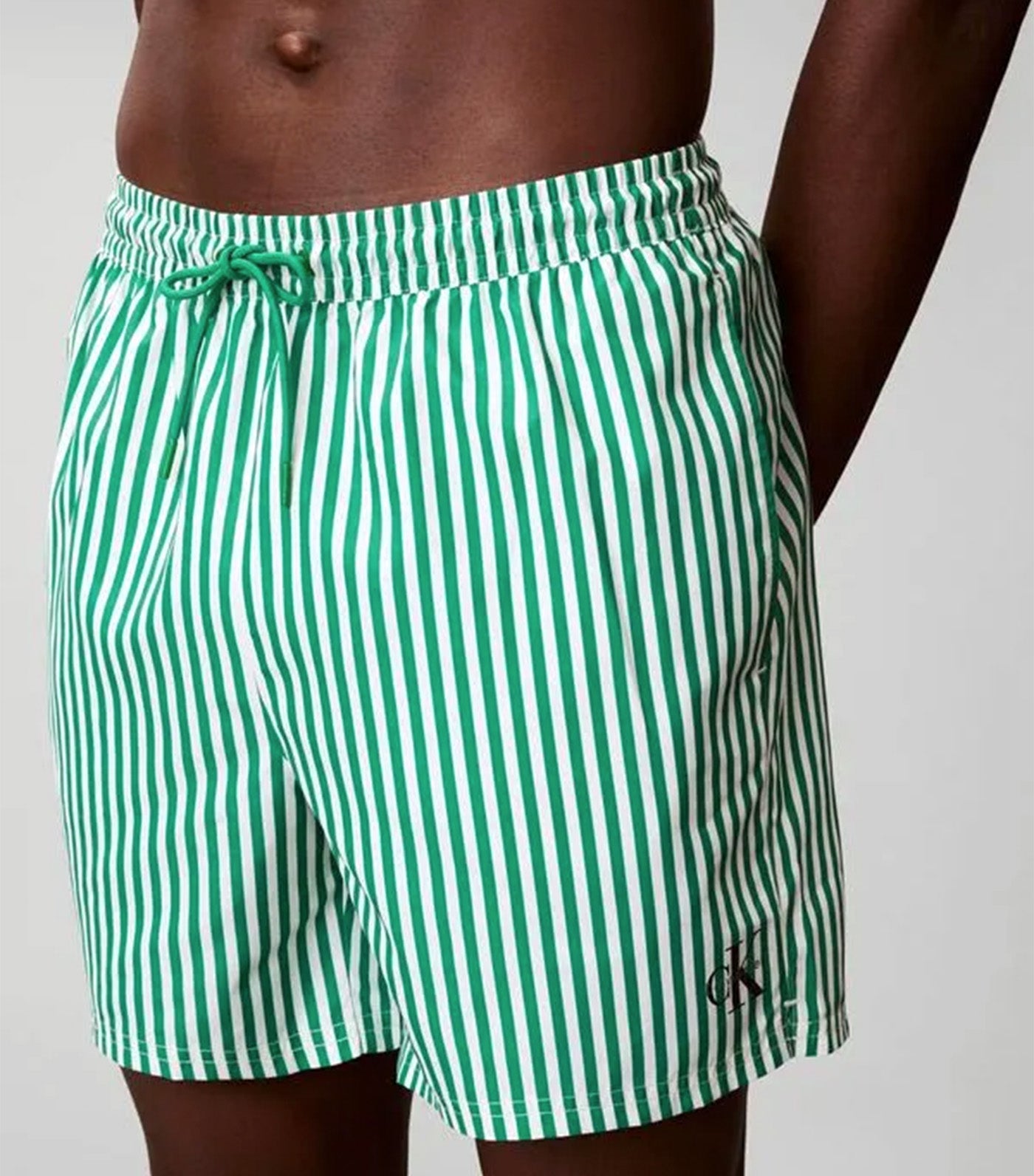 Short Drawstring Swim Shorts
