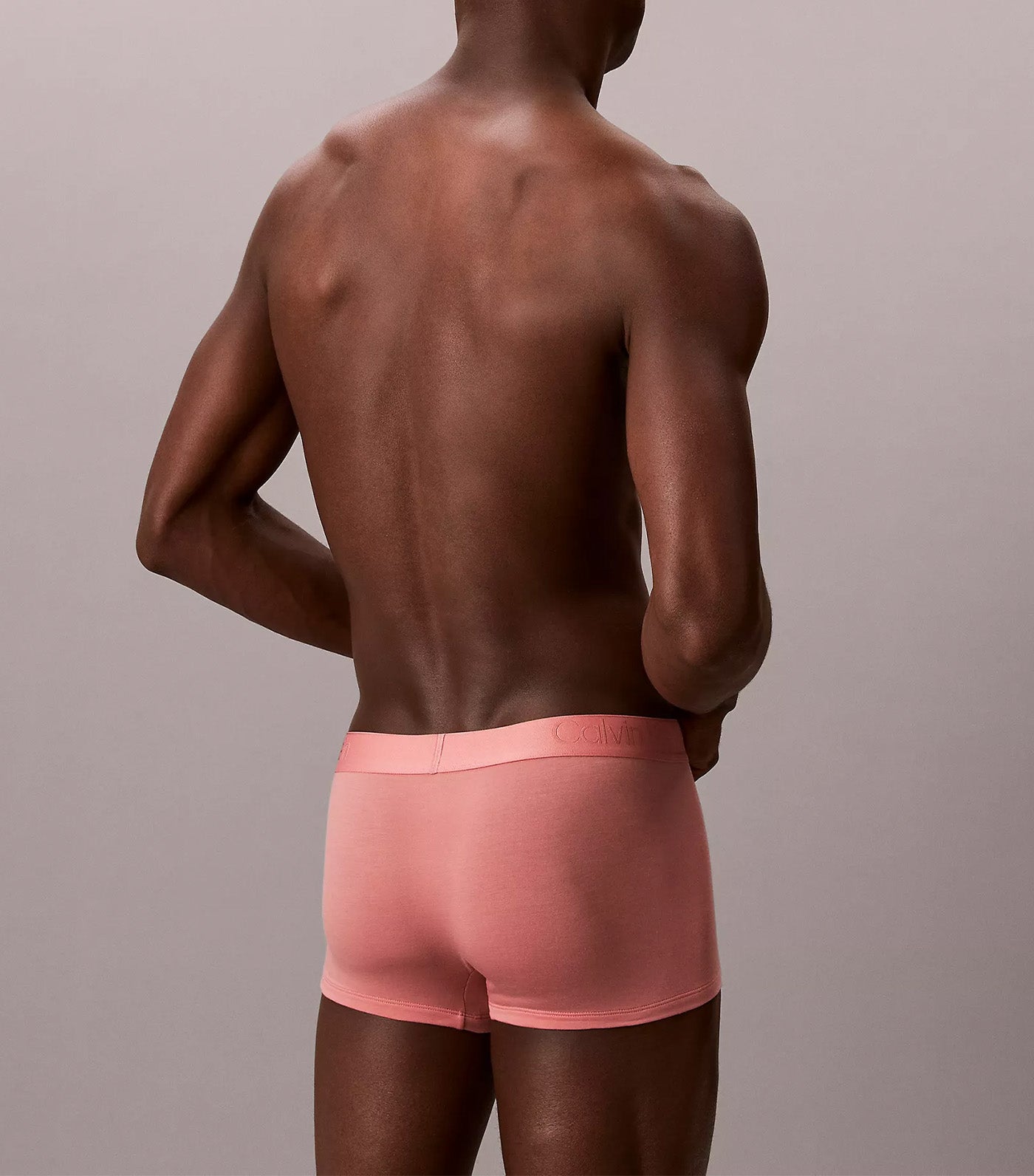 CK Black 3 Pack Low Rise Trunks Ashford Gray/Dusty Blush/Light Cast