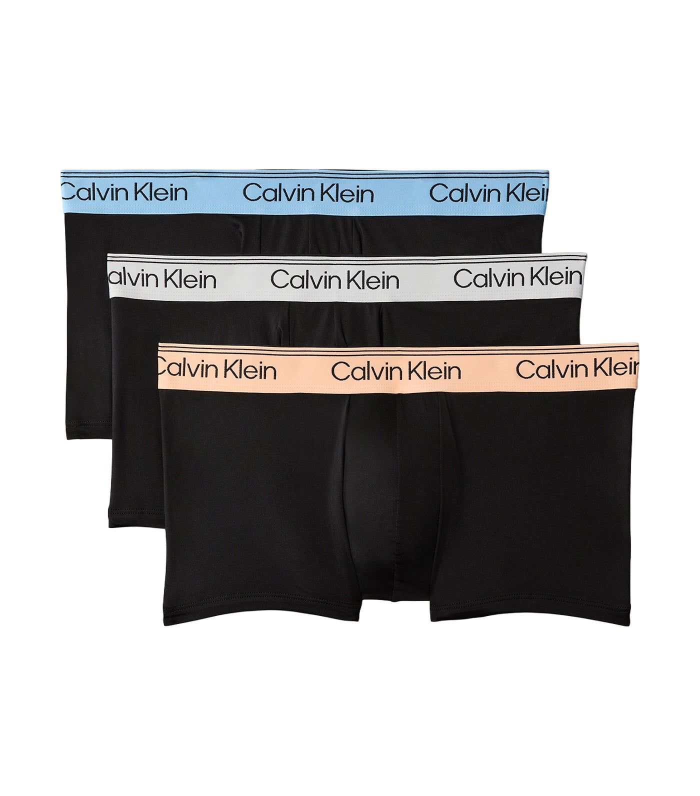 Men's Low-Rise Trunks 3-Pack Bodies Black/Multicolor
