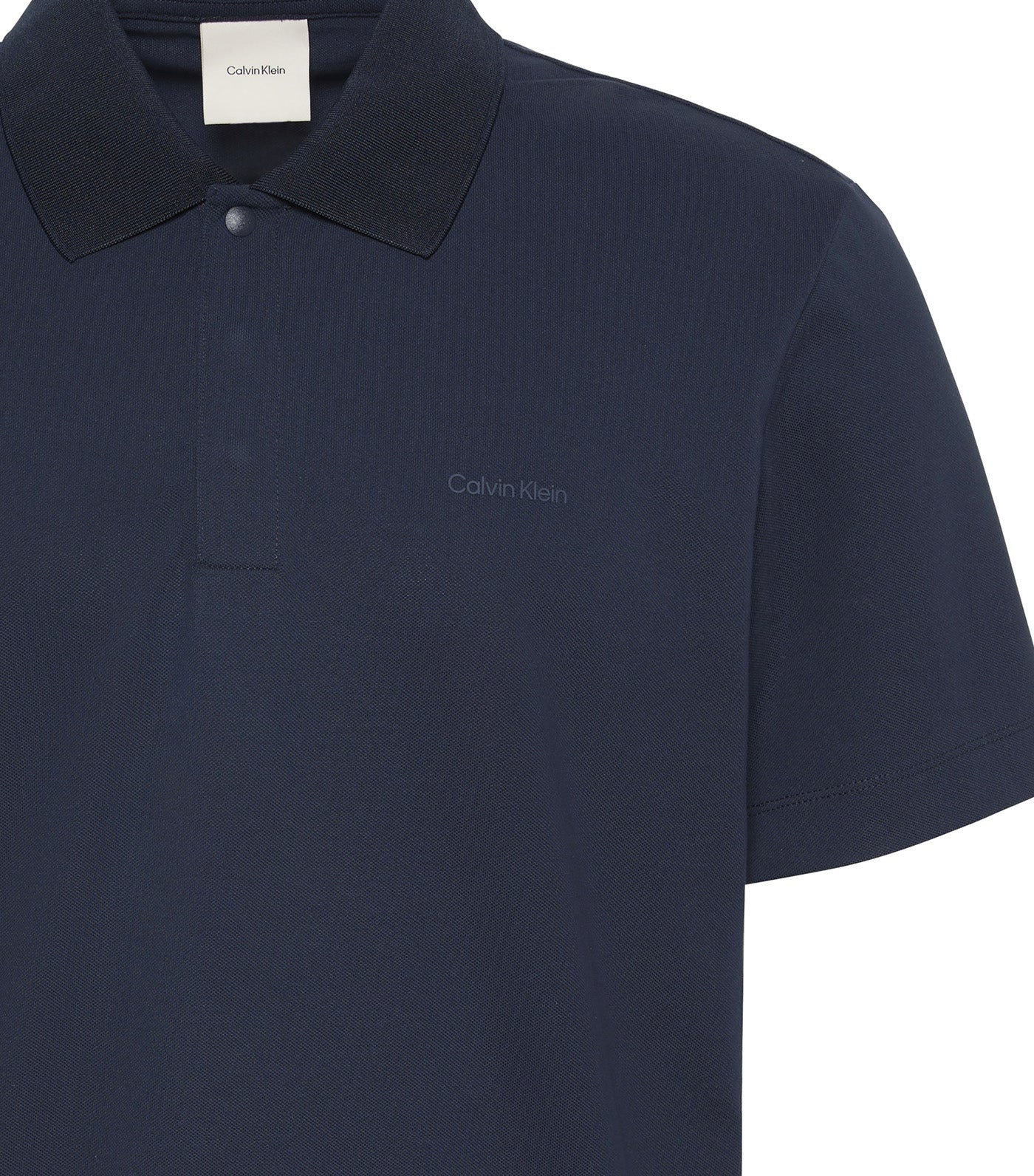 Short Sleeve Cooling Pique Snap Polo
