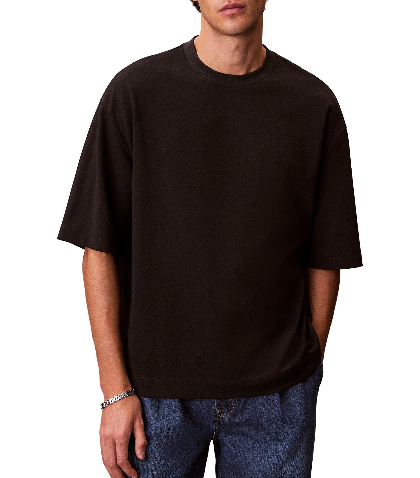 Men's Short Sleeve Relaxed Fit Cooling Pique Tee