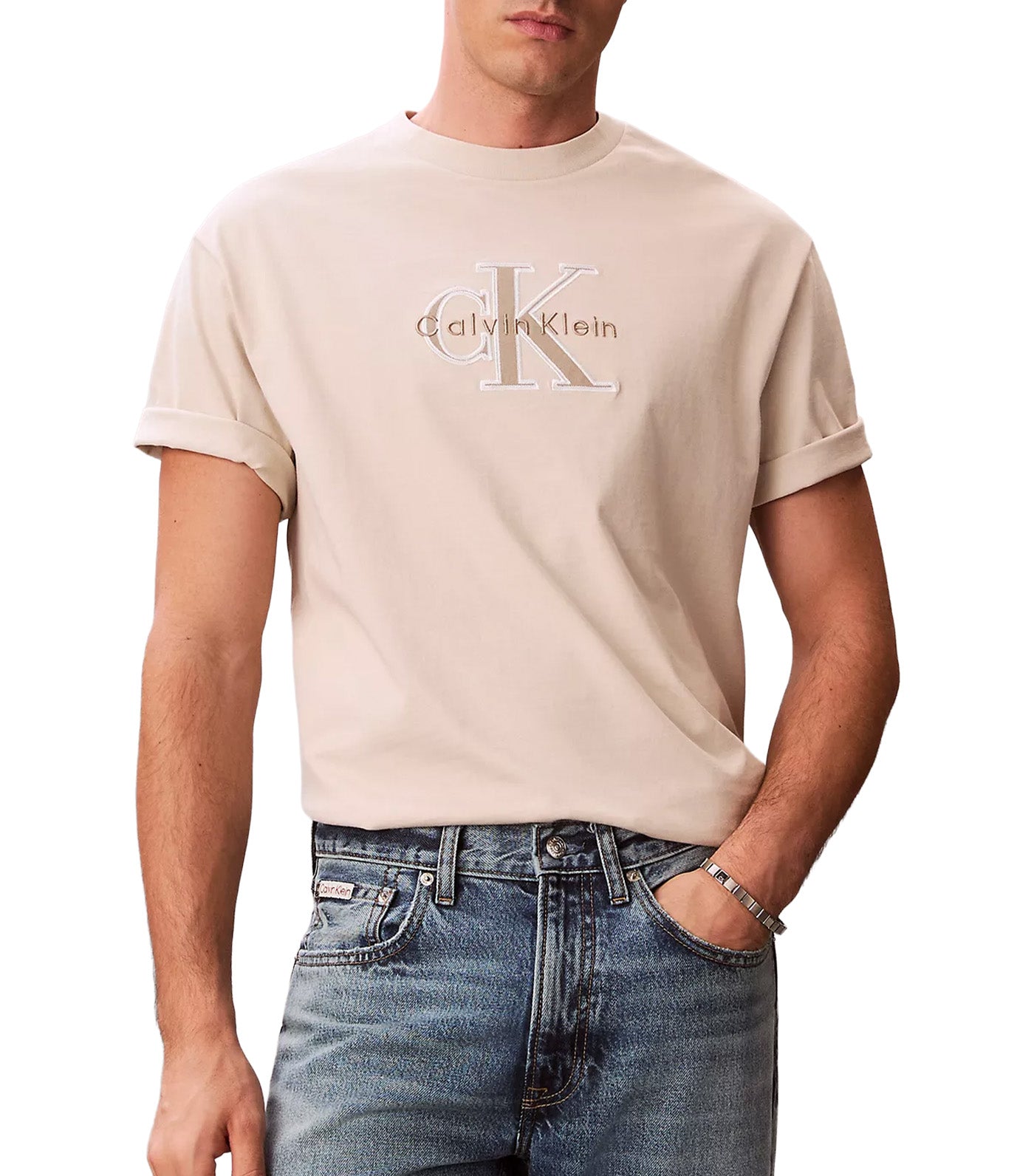 Men's Short Sleeve Elevated Monologo Tee