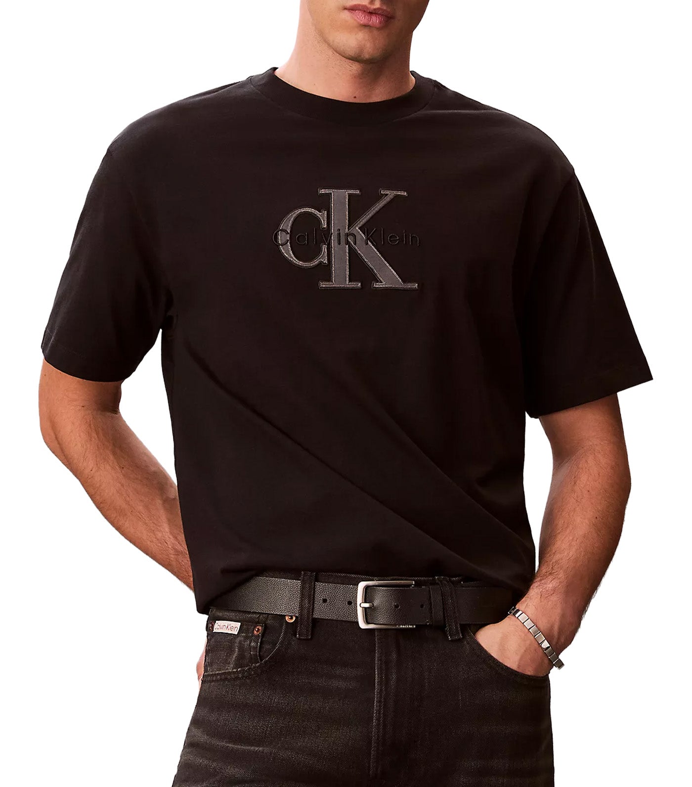 Men's Short Sleeve Elevated Monologo Tee