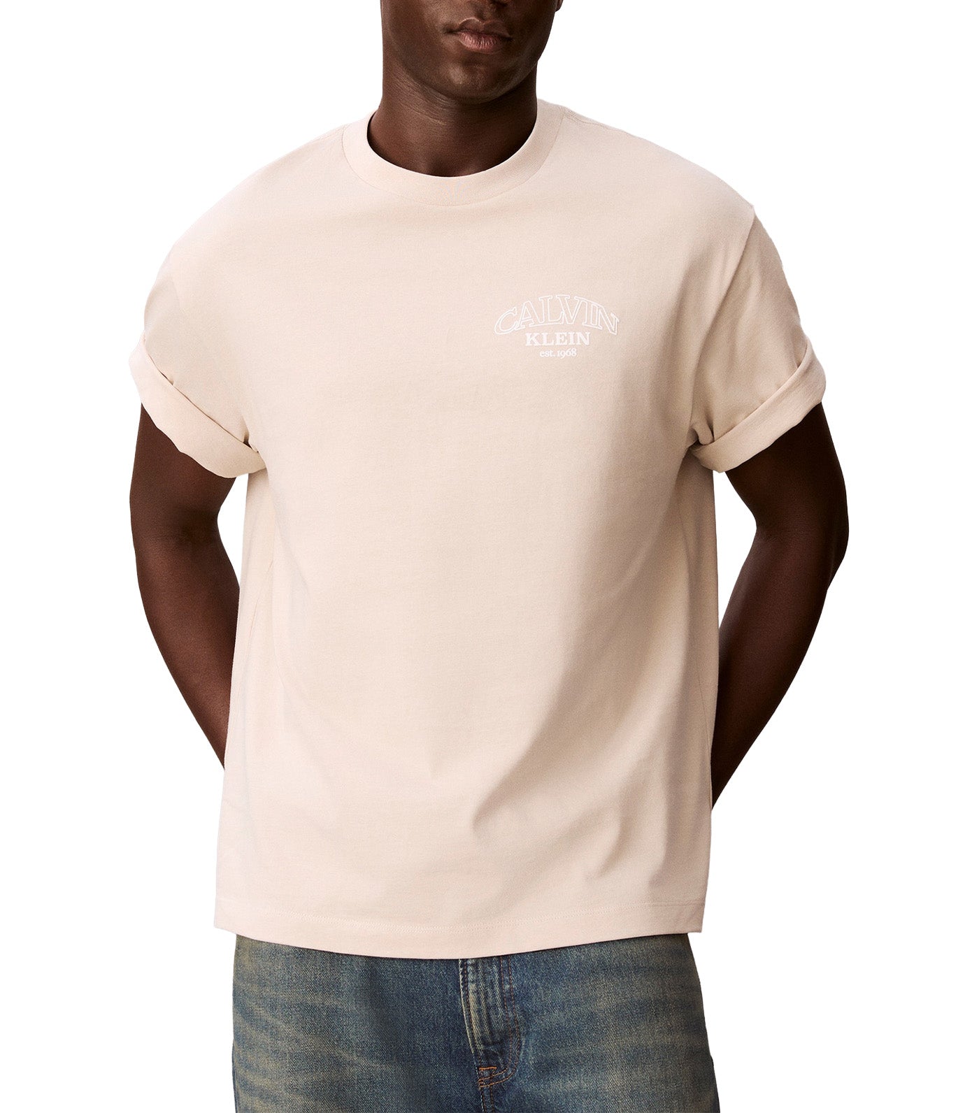 Men's Short Sleeve Relaxed Varsity Archive Logo Tee
