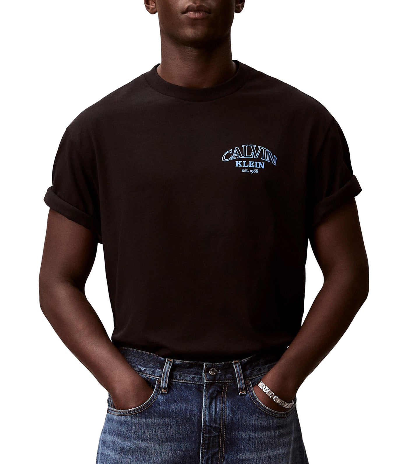 Men's Short Sleeve Relaxed Varsity Archive Logo Tee