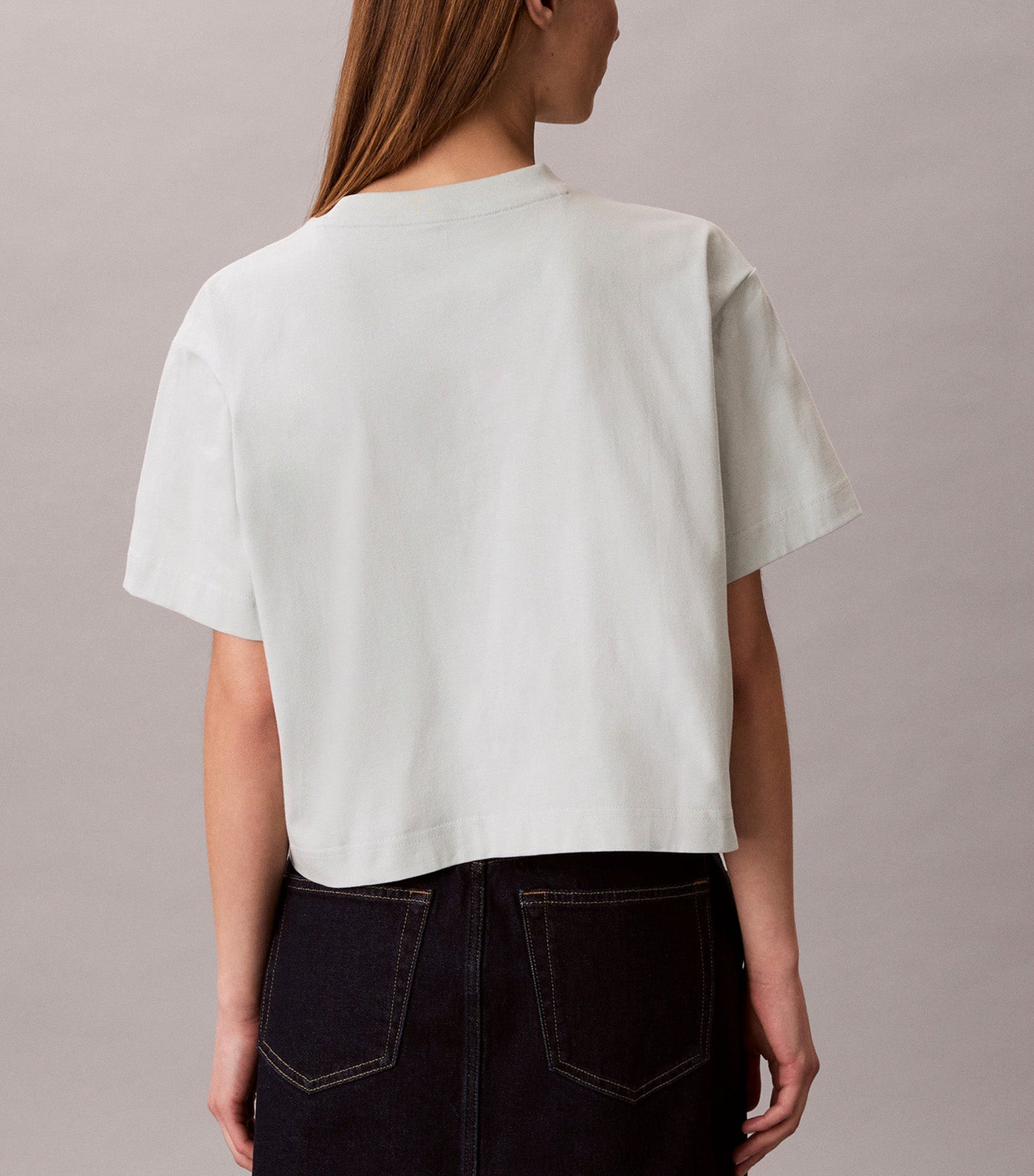 Women's Short Sleeve Cropped Boxy Graphic Tee