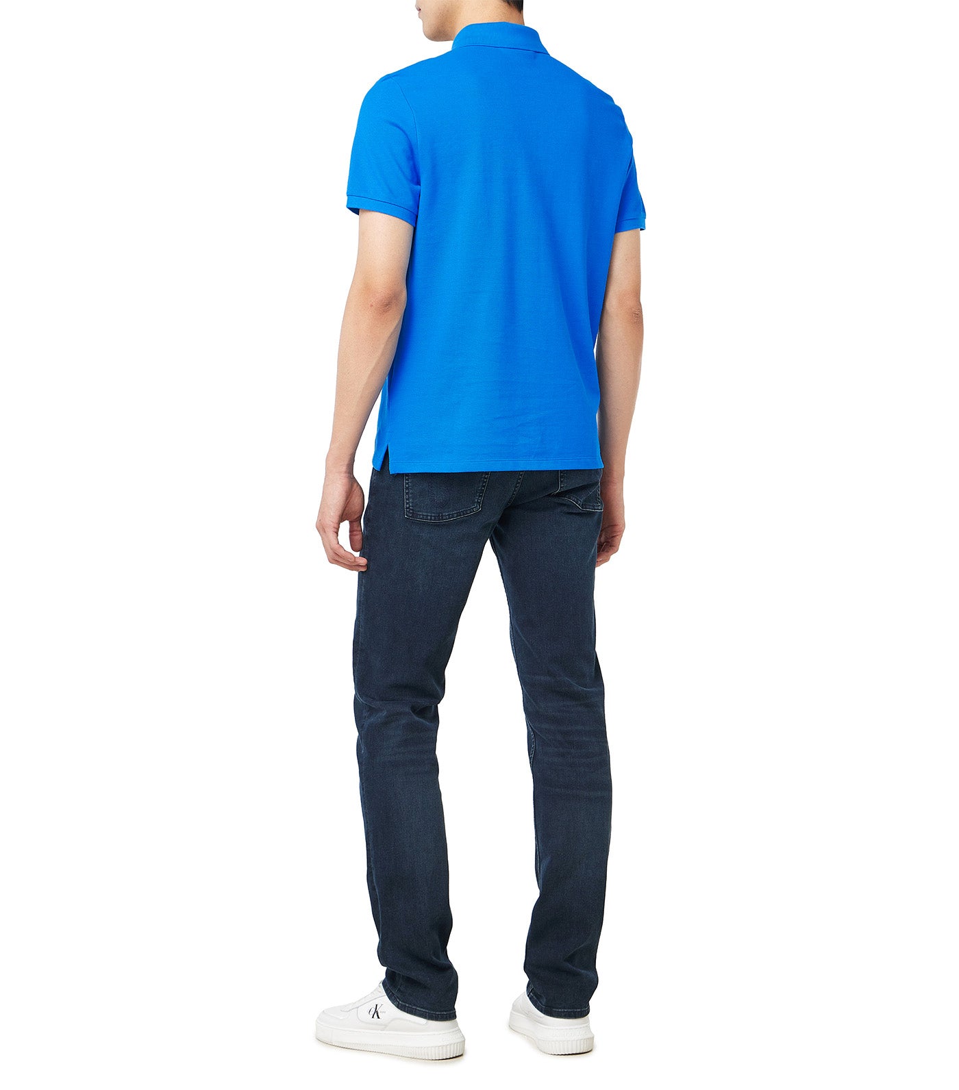 Men's Short Sleeve Monogram Pique Polo