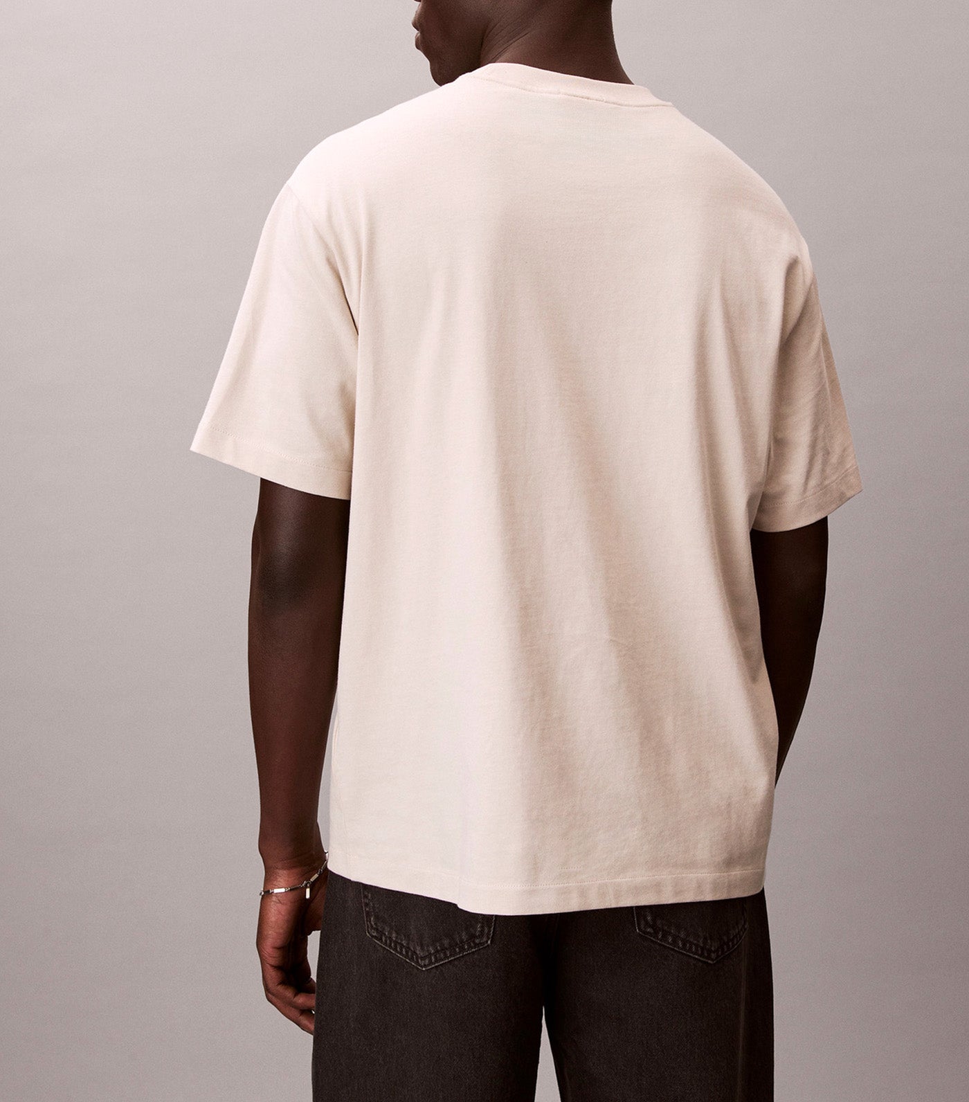 Calvin Logo Crewneck Tee