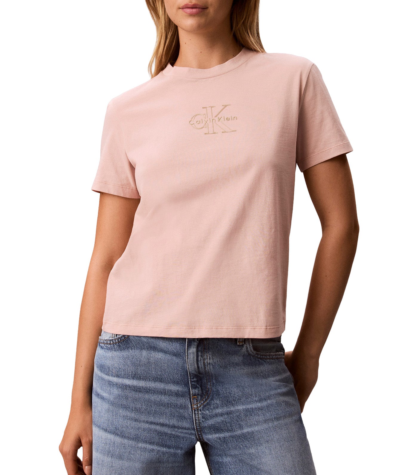Women's Short Sleeve Classic Foil Monologo Tee