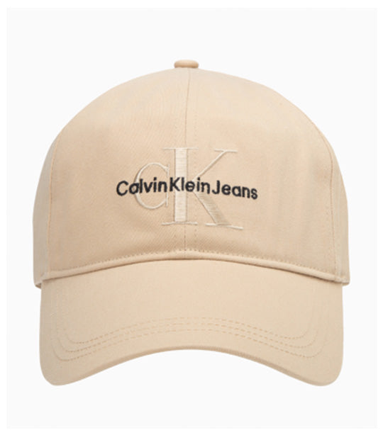 Calvin Klein Jeans monogram cap in light blue