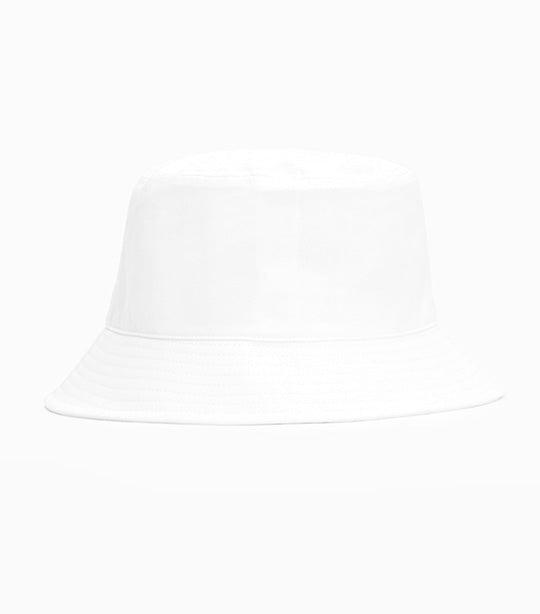 Monogram Bucket Hat White