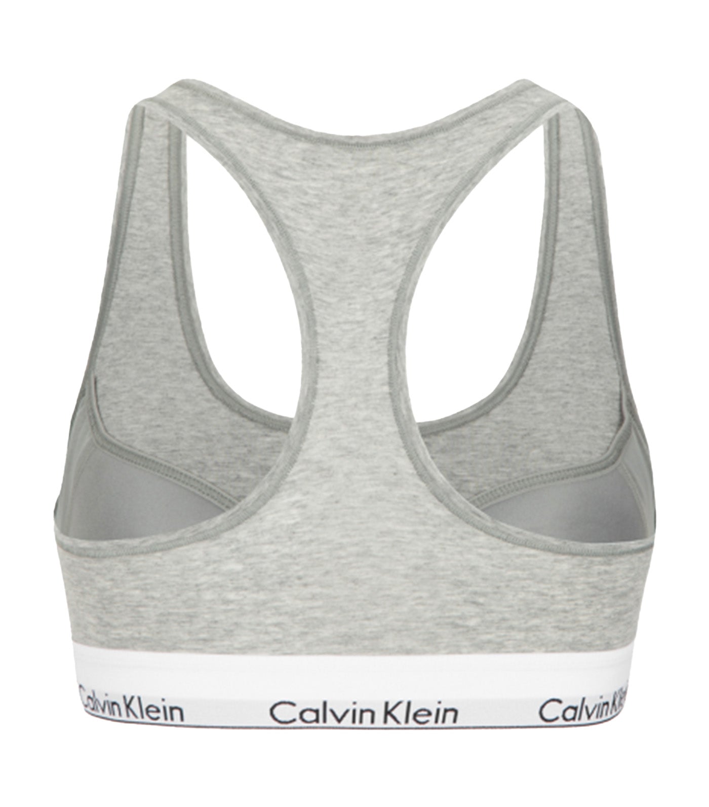 Calvin Klein - Gray Modern Cotton Unlined Triangle Bralette