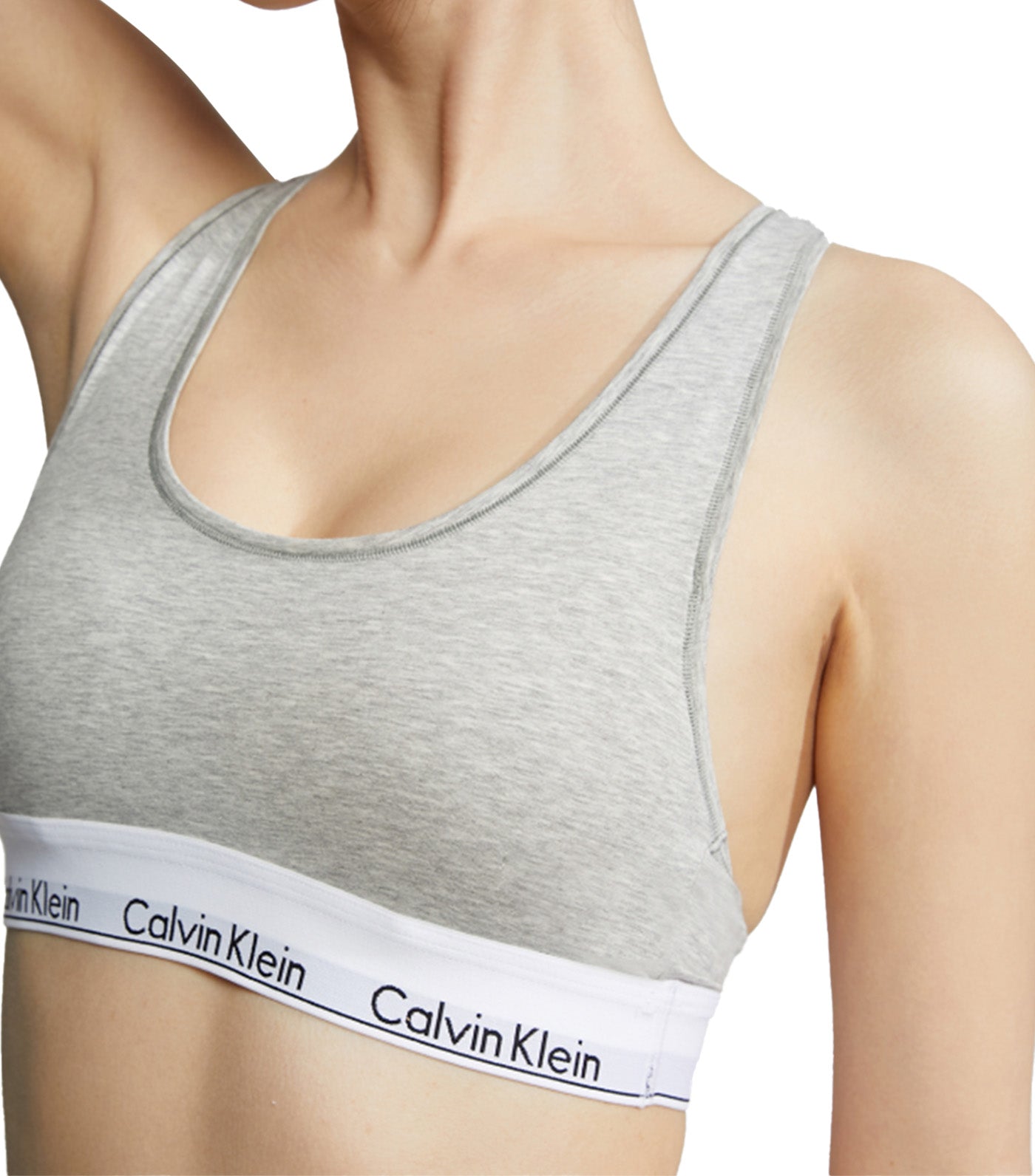 Gray calvin cheap klein bra