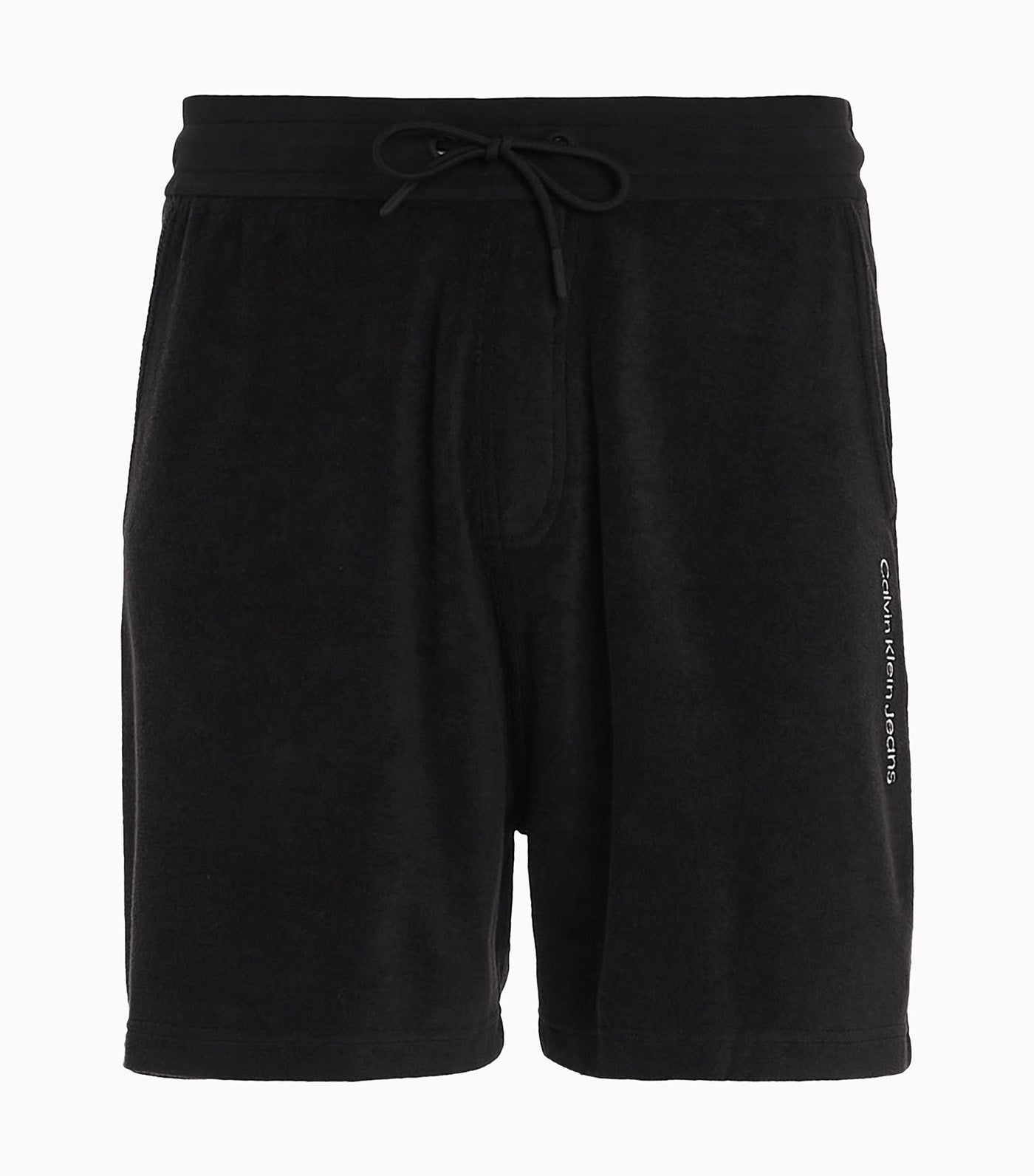 Calvin Klein Jeans Towelling Jogger Shorts Black