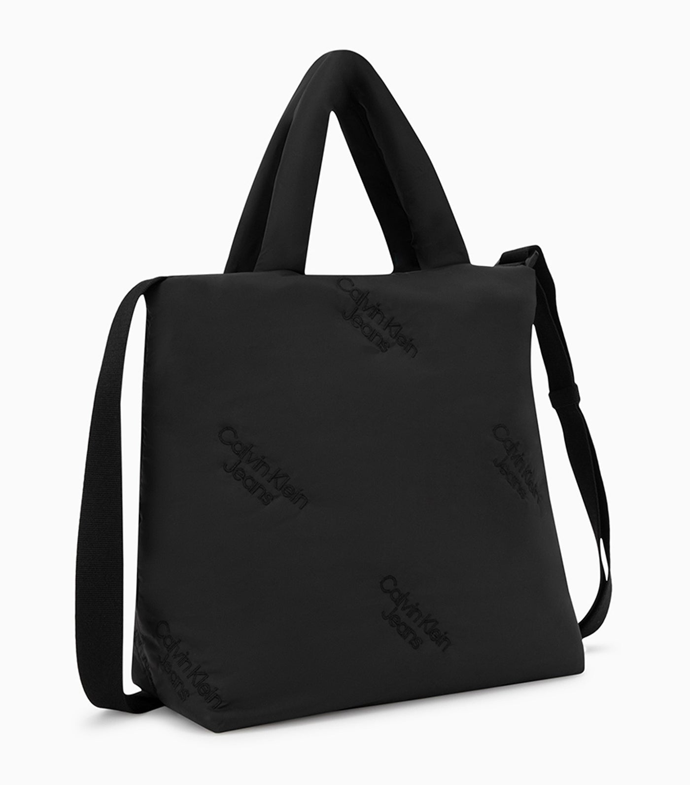 Small Padded Crossbody Bag Black