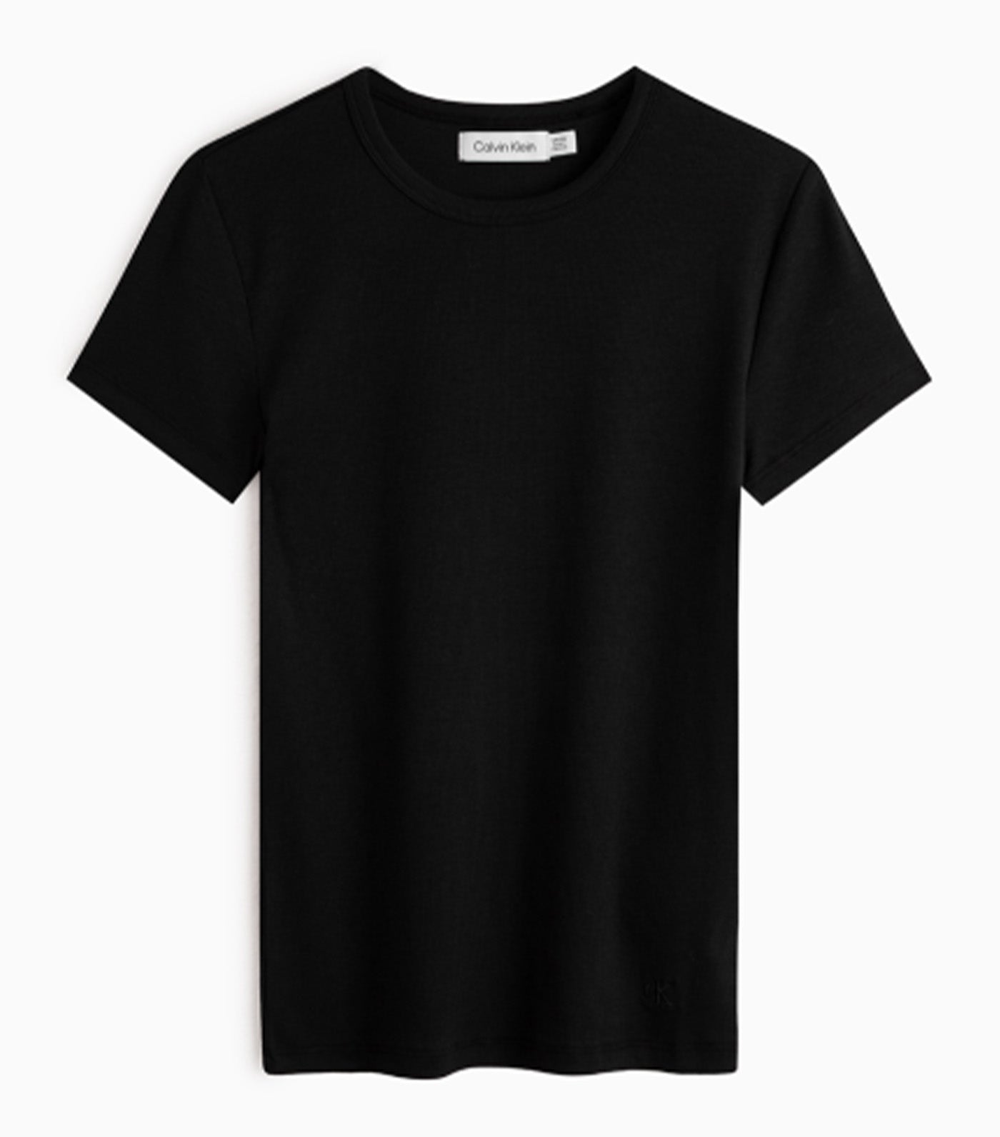 Contour Rib Slim Fit T-Shirt Black Beauty