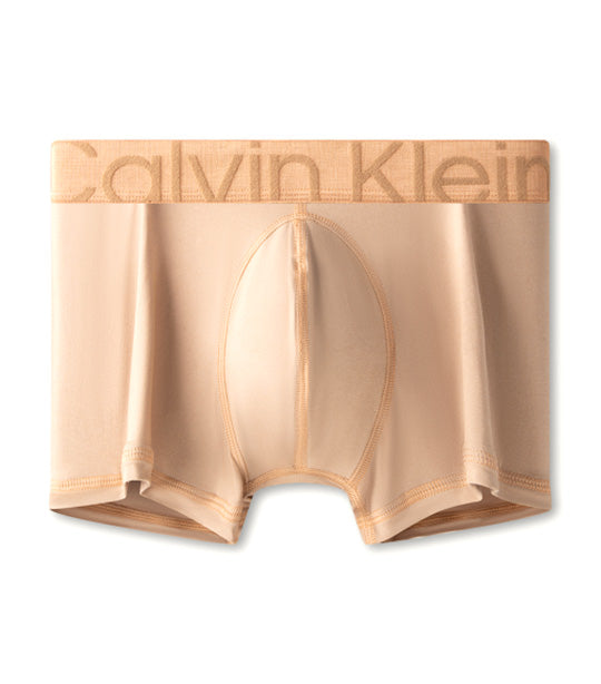 Calvin Klein Men's Future Shift Holiday Low Rise Trunk Mecca Orange Size  Medium