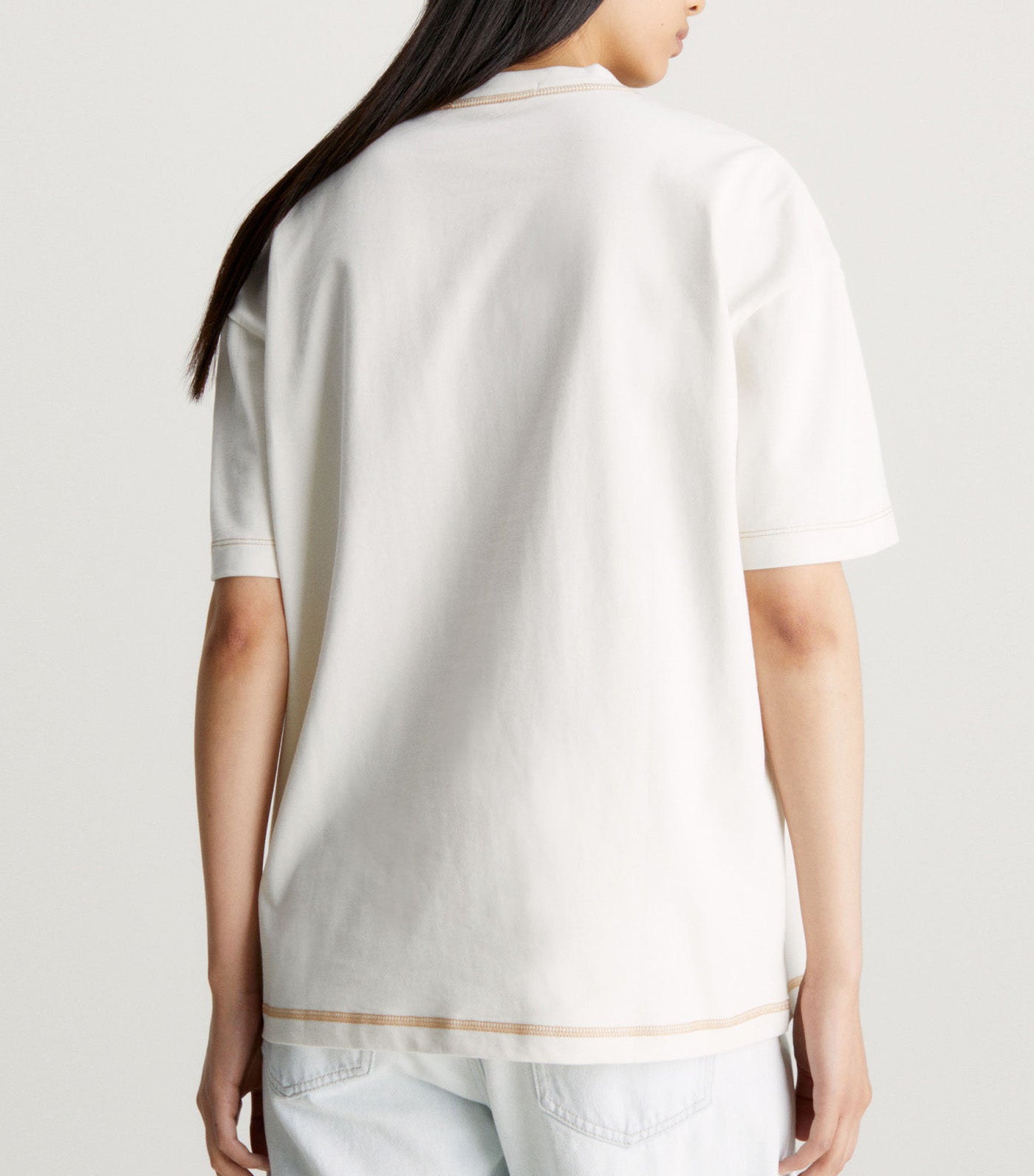Monogram Boyfriend T-Shirt Ivory