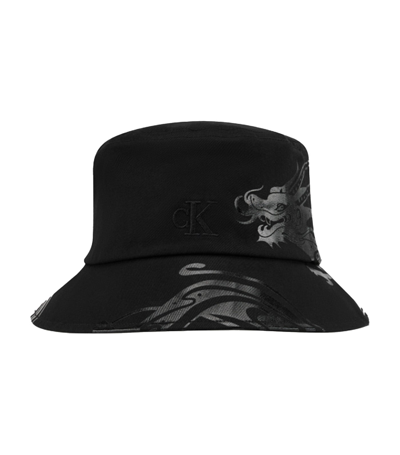 Year of the Dragon Bucket Hat Black