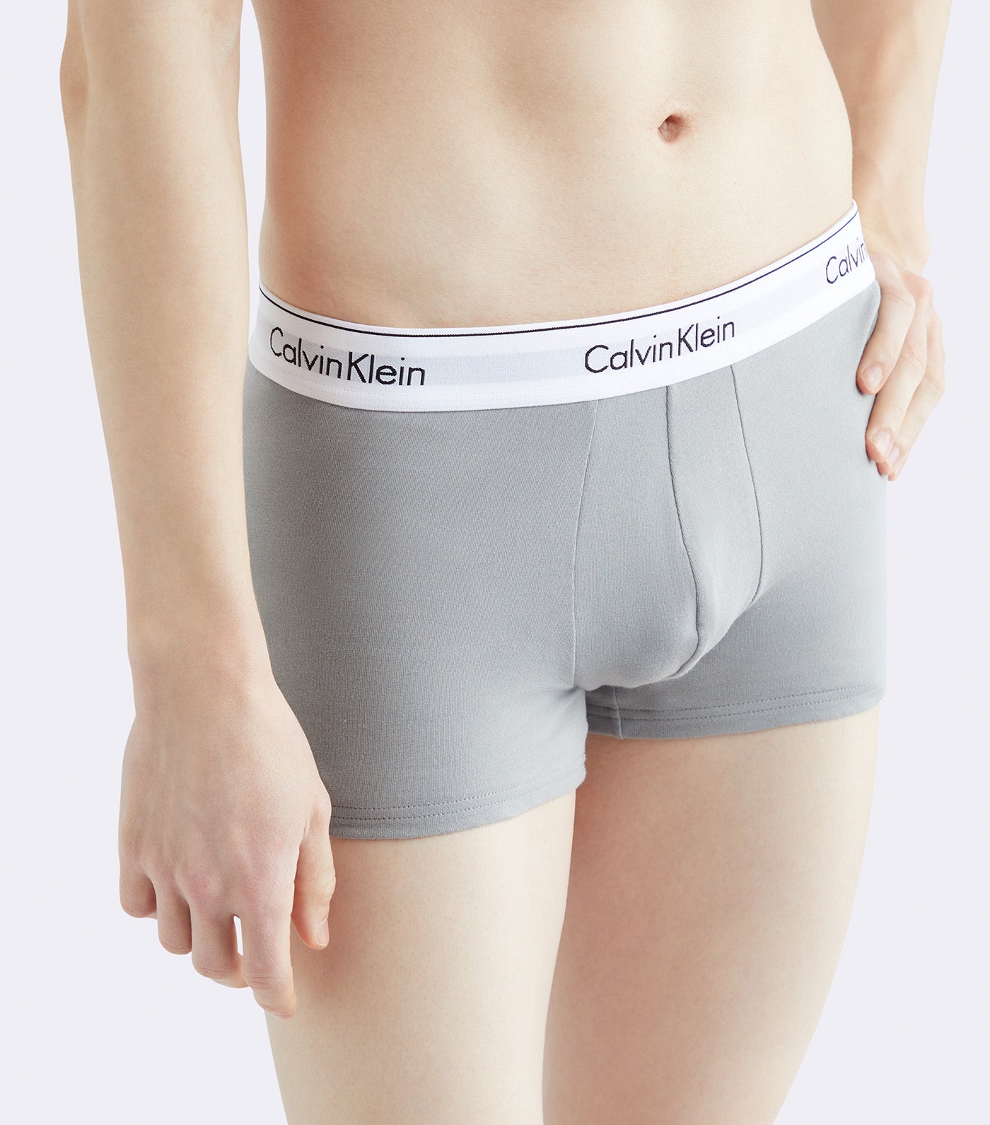 Modern Cotton Stretch Trunks 2 Pack Light Blue