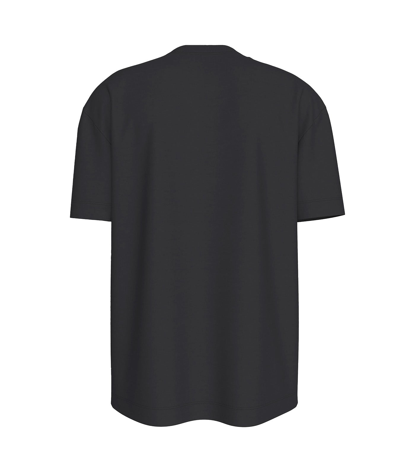 Logo Photo Print T-Shirt Black