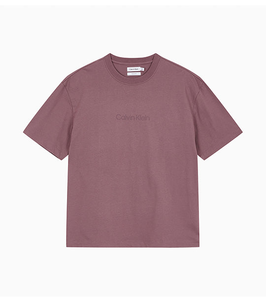 Relaxed Fit Standard Logo Crewneck T-Shirt Capri Rose