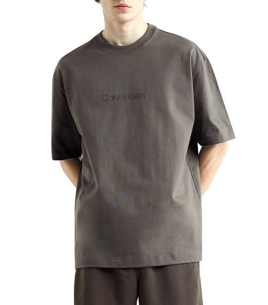 Relaxed Fit Standard Logo Crewneck T-Shirt Beluga