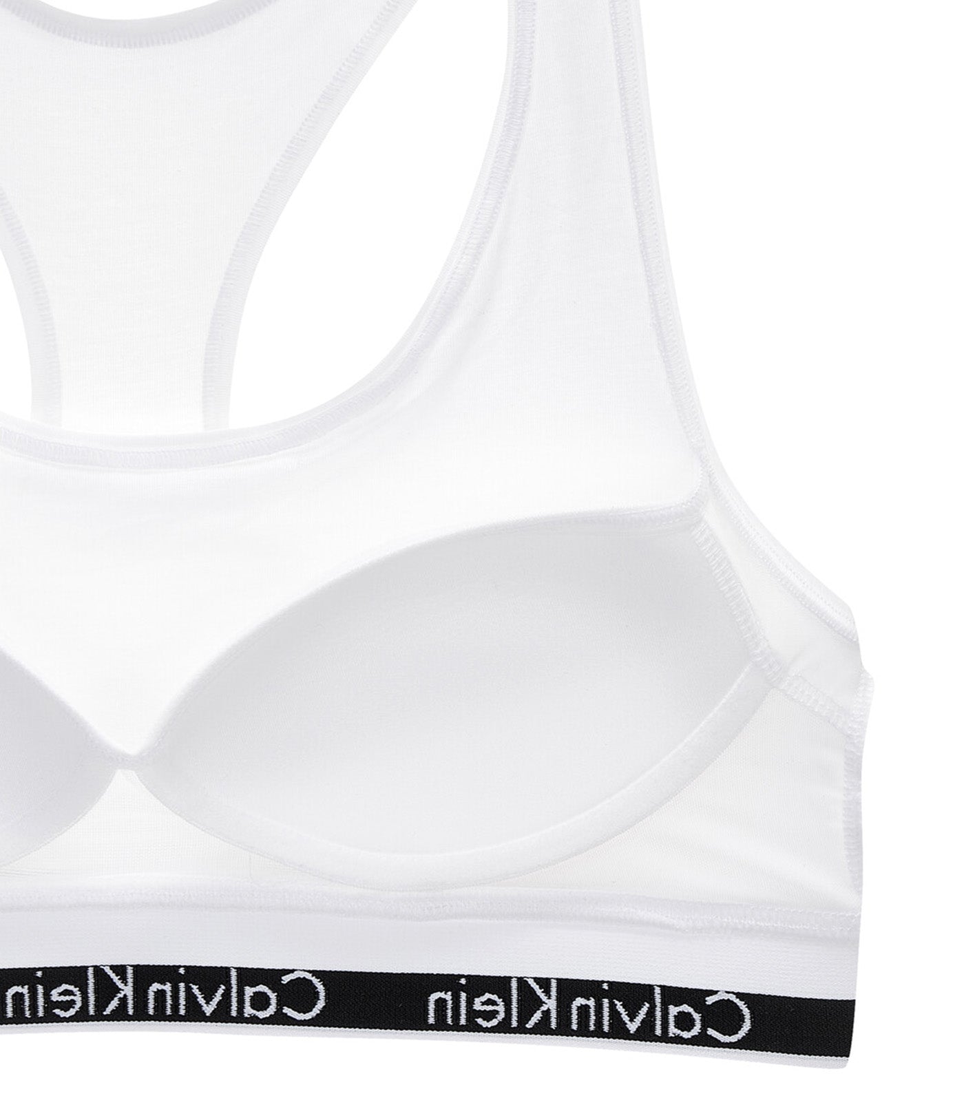 Underwear Light Lined Bralette White