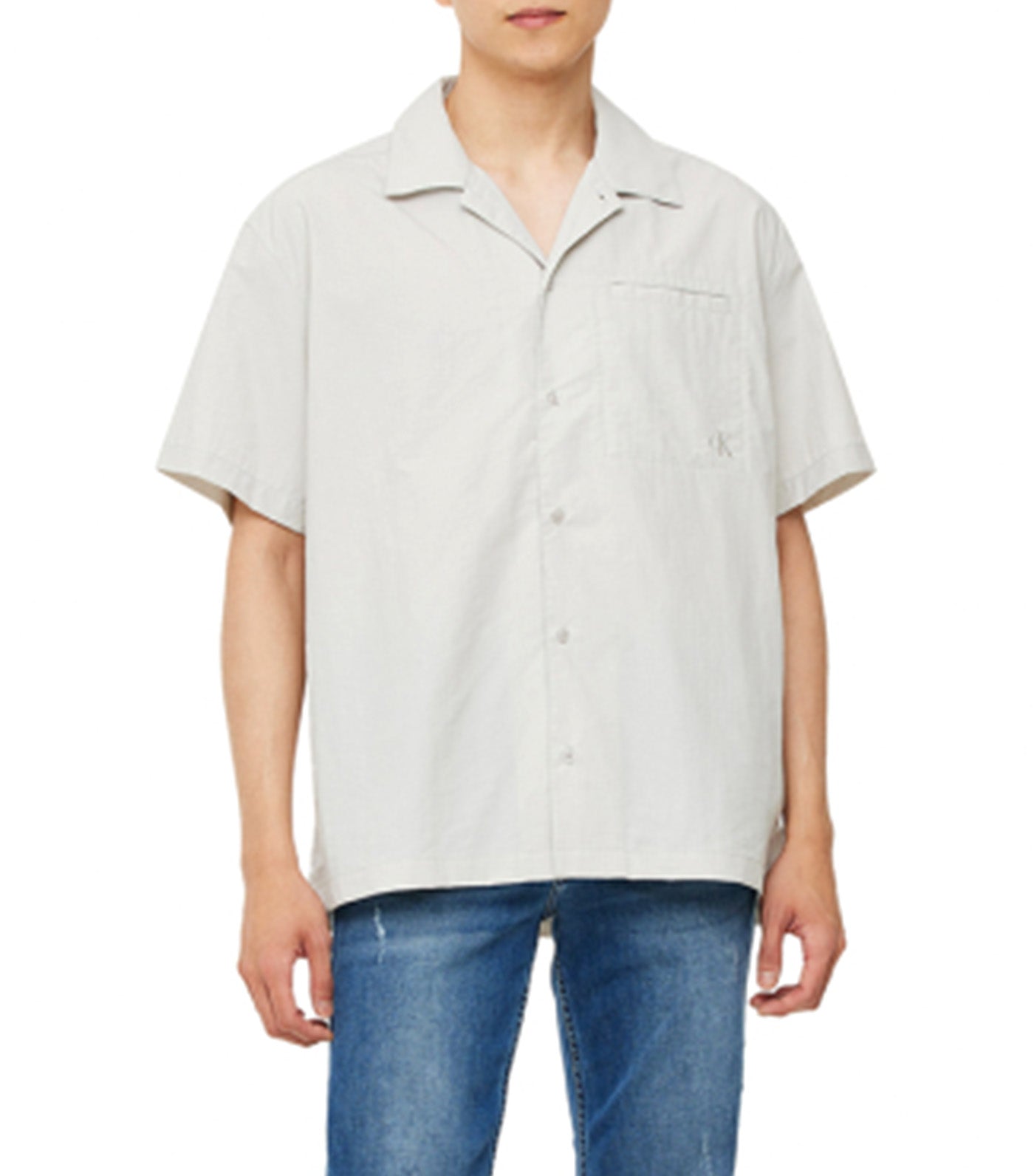 Short Sleeve Relaxed Shirt Lunar Rock