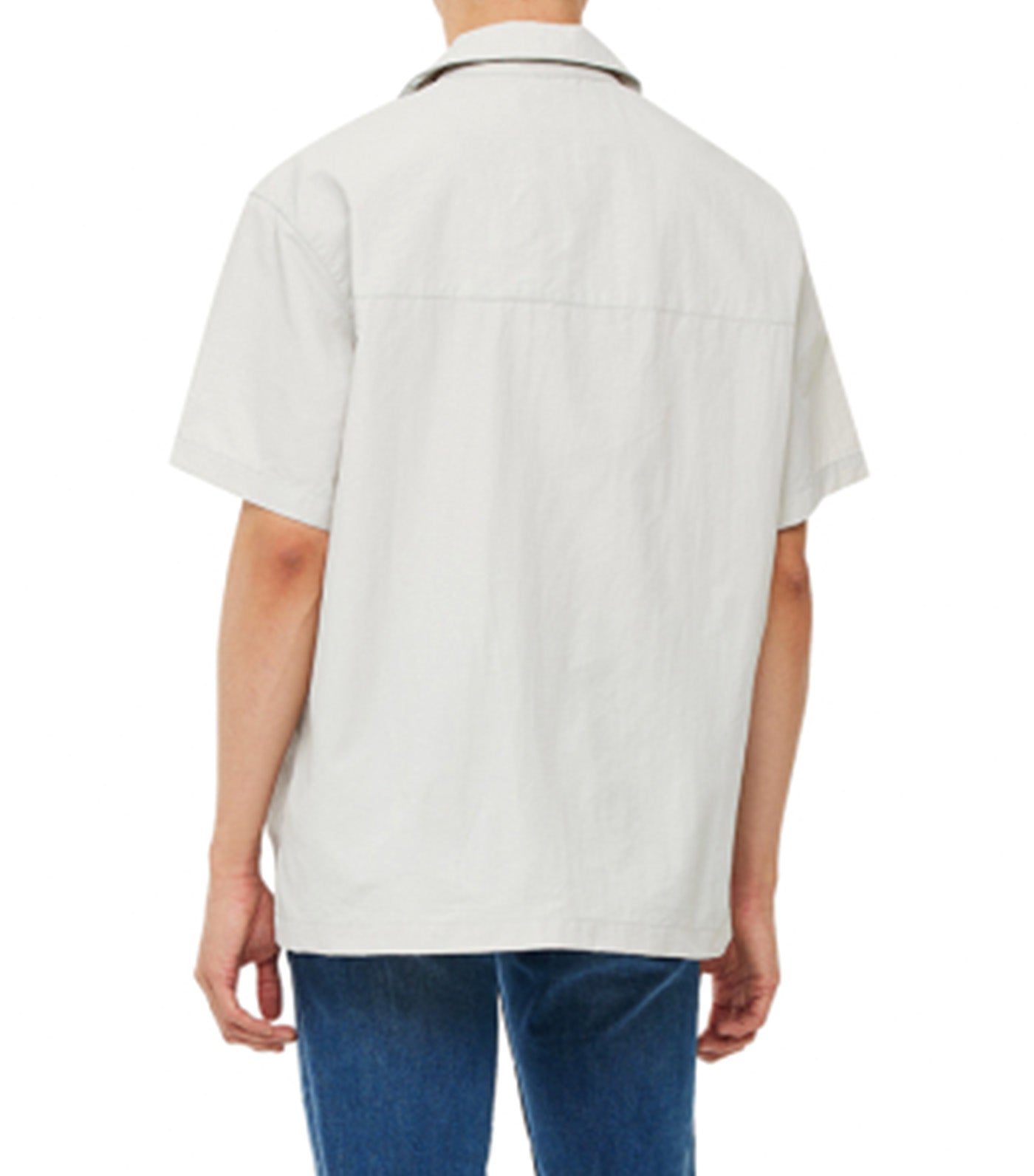 Short Sleeve Relaxed Shirt Lunar Rock