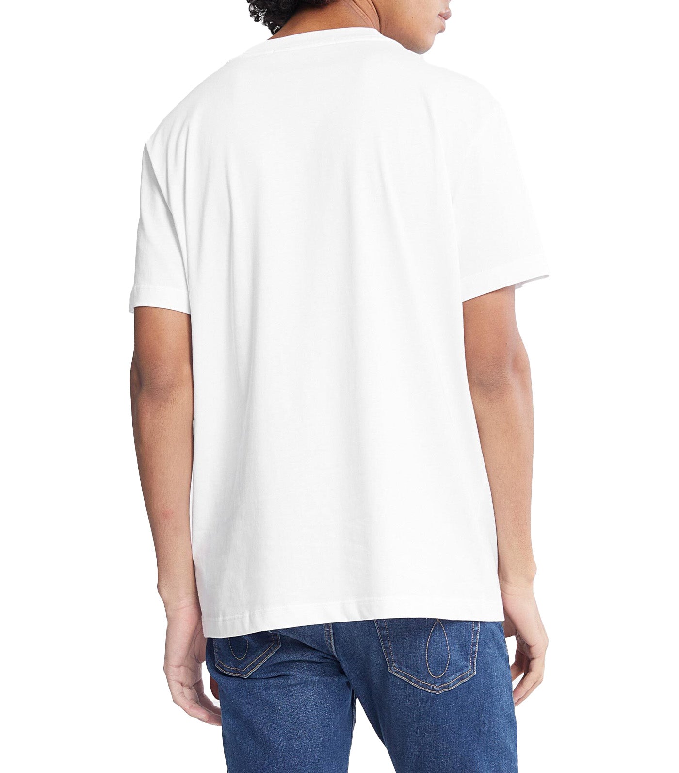 Badge Logo Crew Neck Tee Bright White