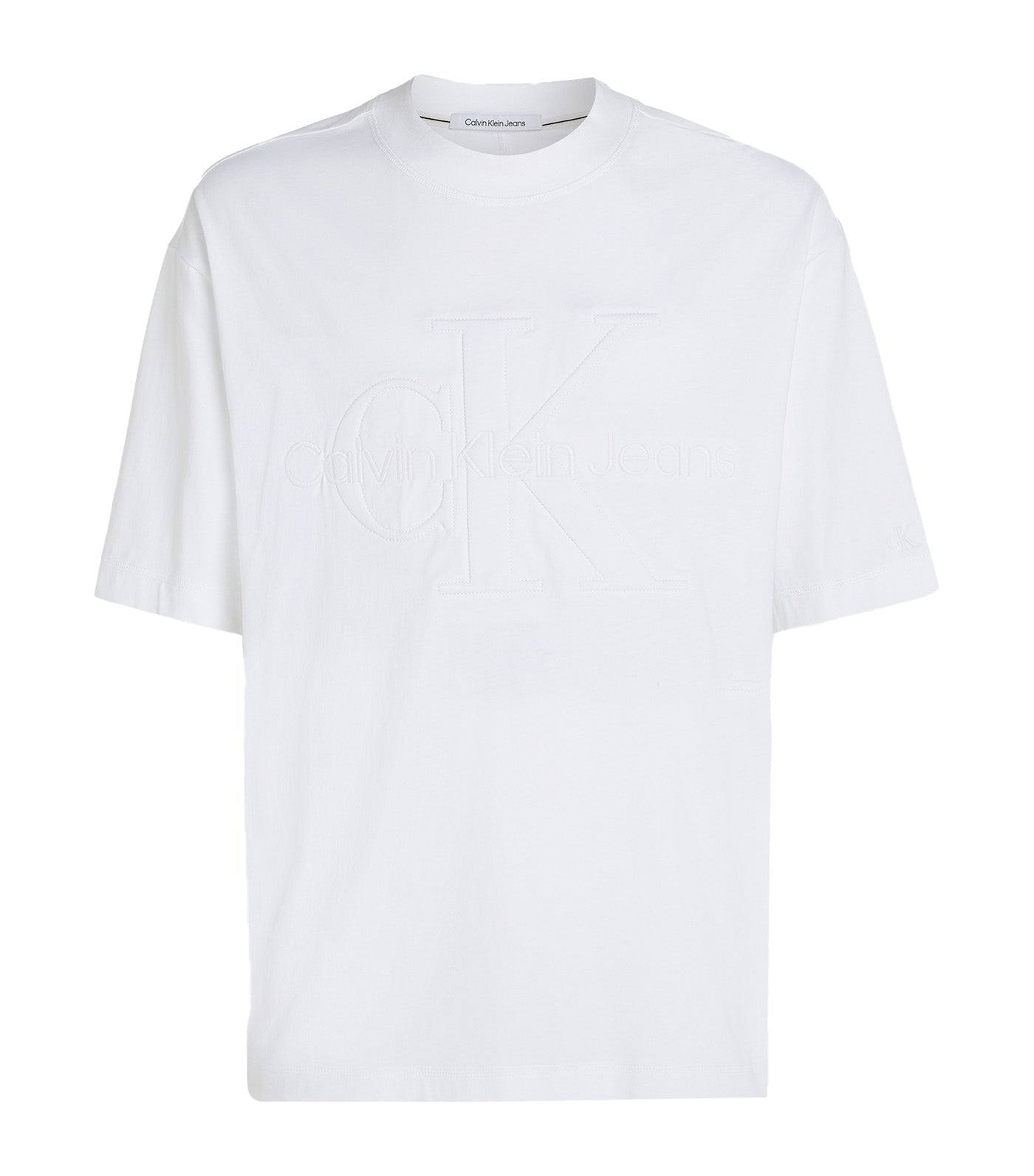 Premium Monologo Tee Bright White