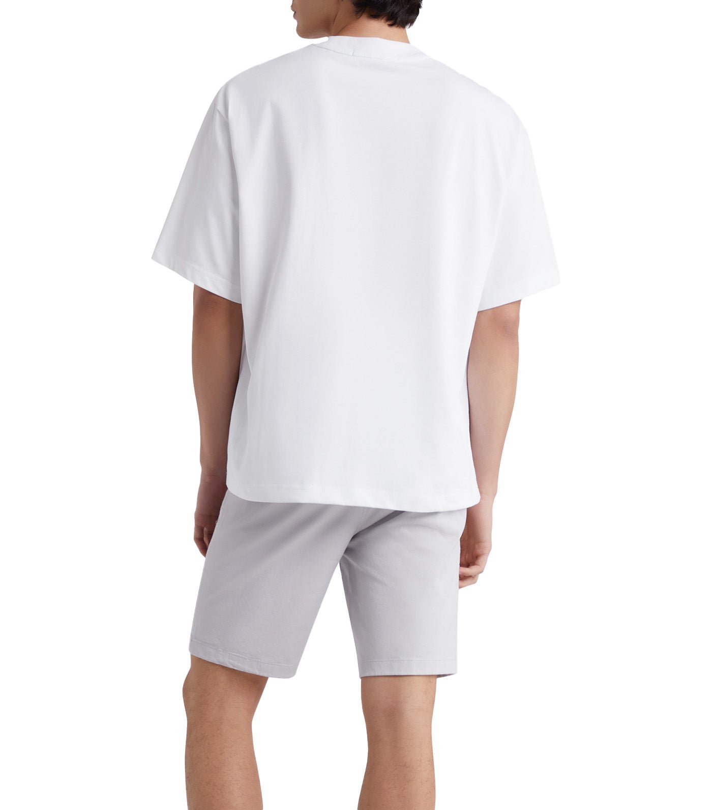 Relaxed Fit Logo Tee Bright White