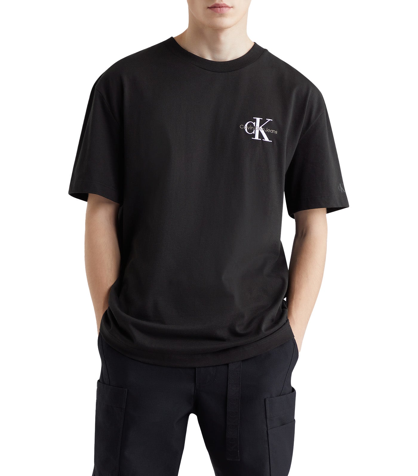 Monogram Tee Black