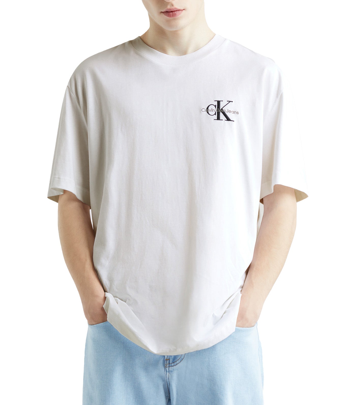 Monogram Tee Bright White